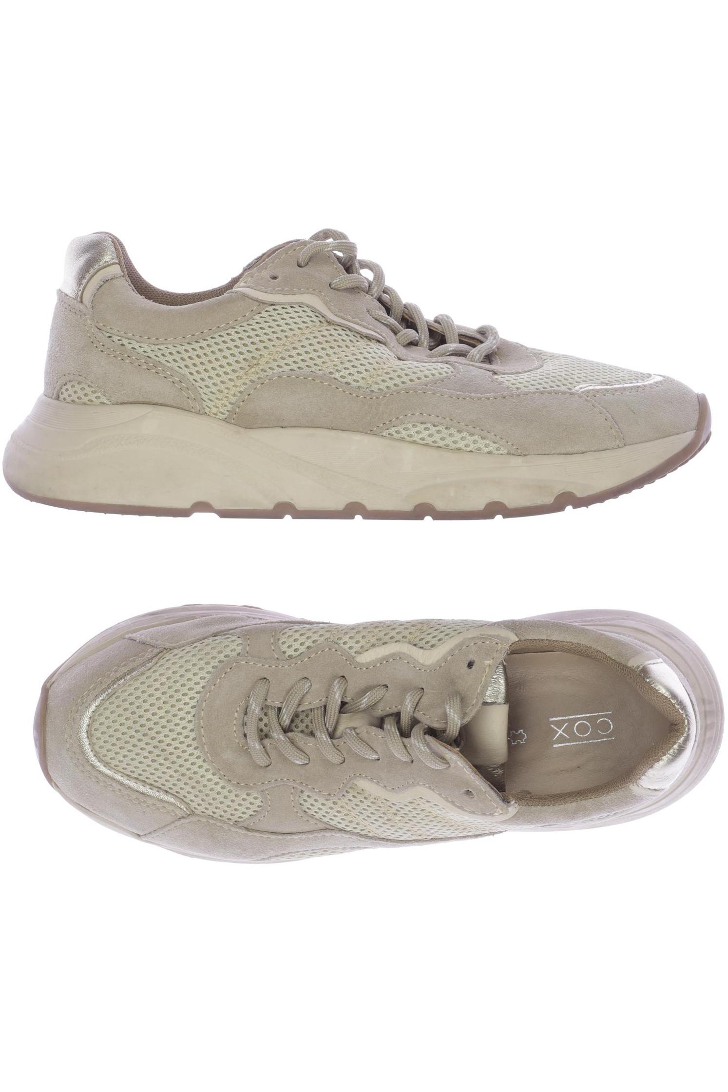 

Cox Damen Sneakers, beige, Gr. 39