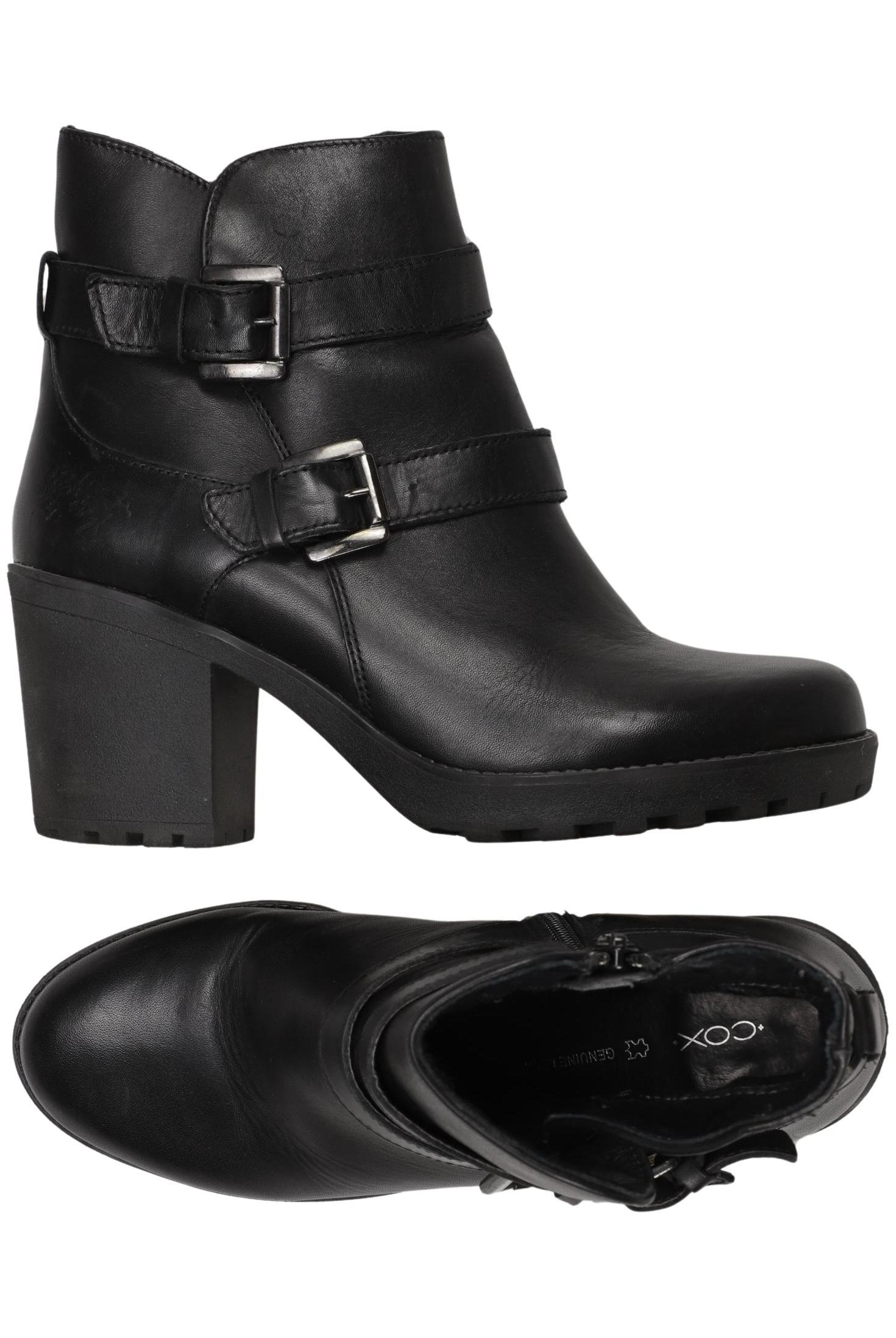 

Cox Damen Stiefelette, schwarz, Gr. 38