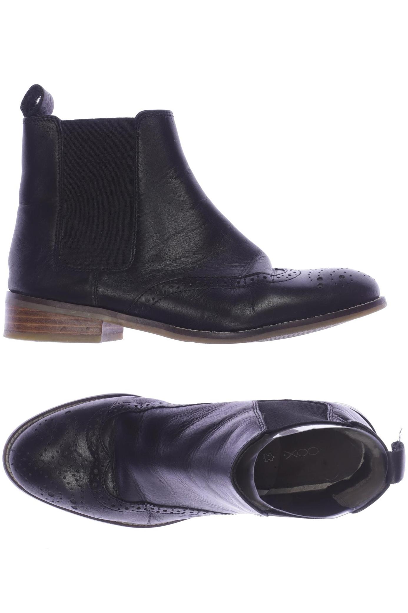 

Cox Damen Stiefelette, schwarz, Gr. 37
