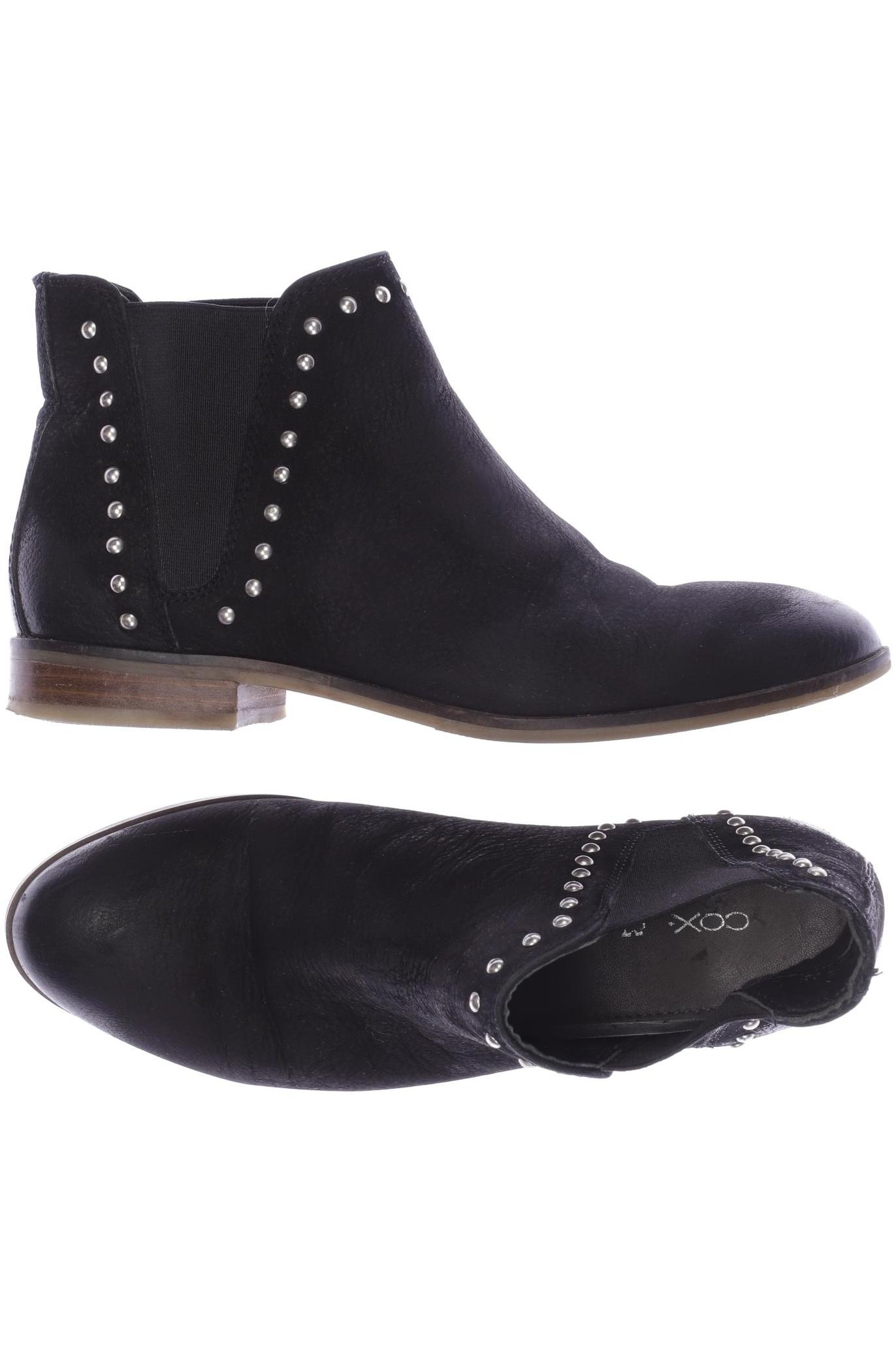 

Cox Damen Stiefelette, schwarz