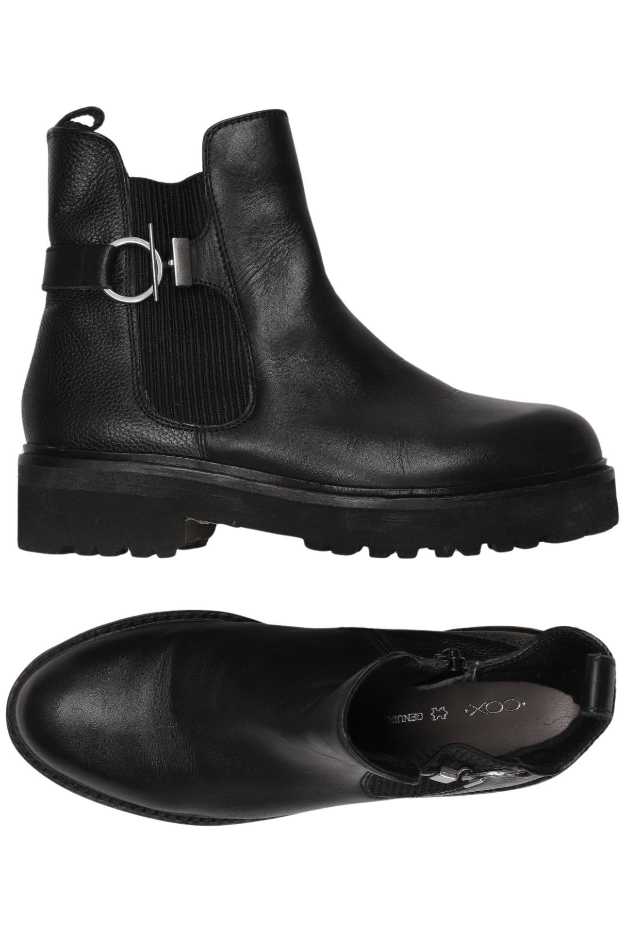 

Cox Damen Stiefelette, schwarz, Gr. 36