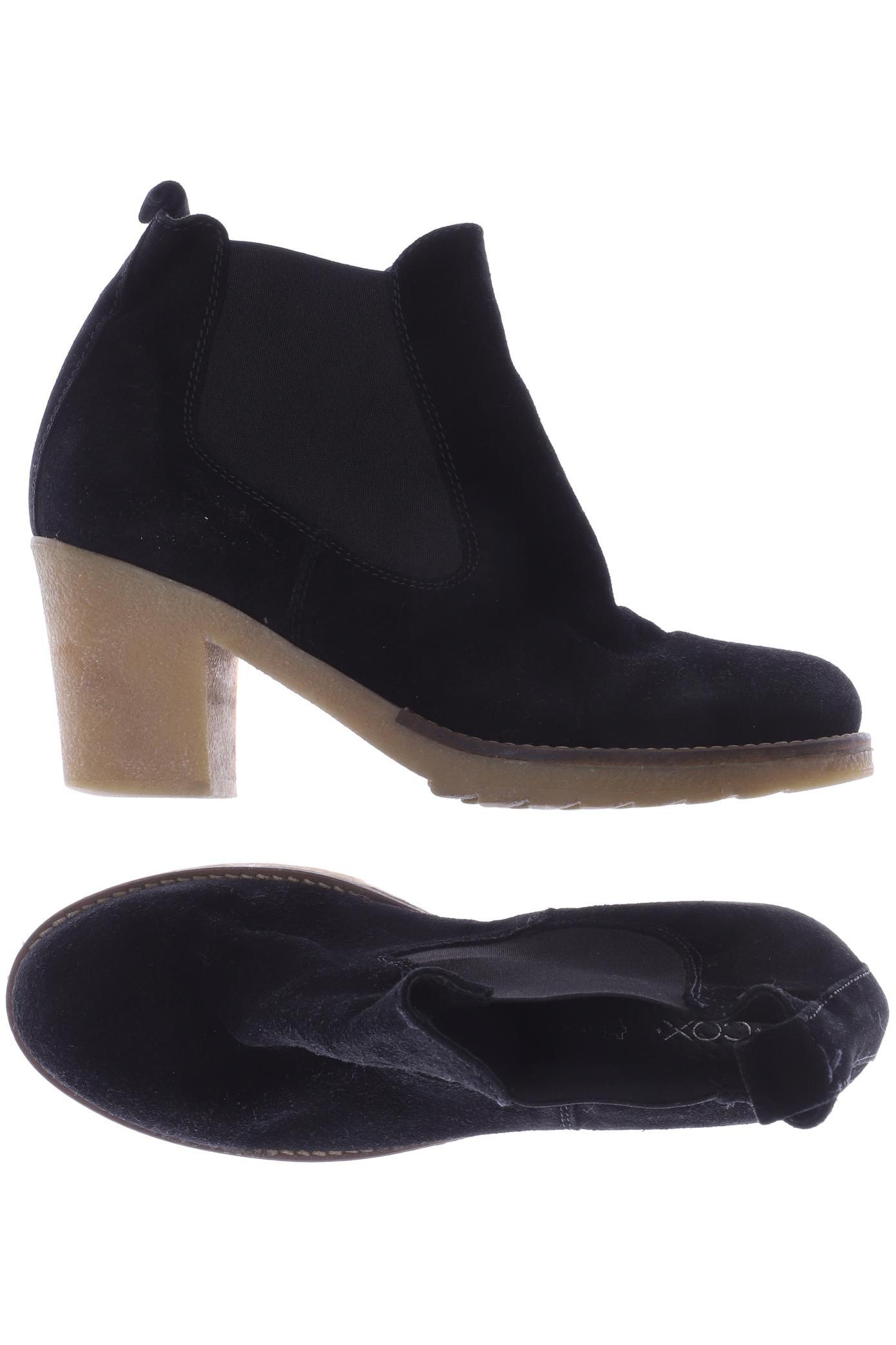 

Cox Damen Stiefelette, schwarz, Gr. 38