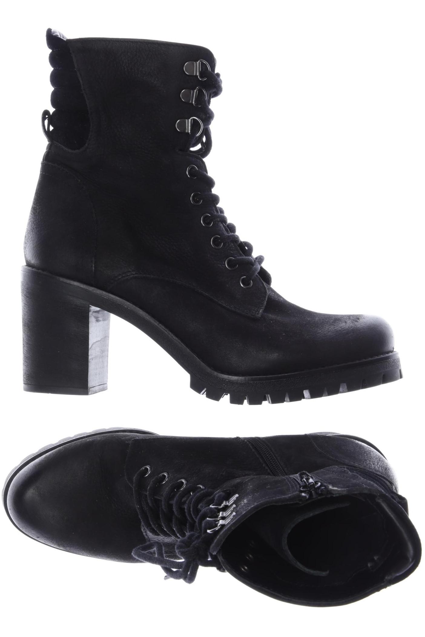 

Cox Damen Stiefelette, schwarz, Gr. 40