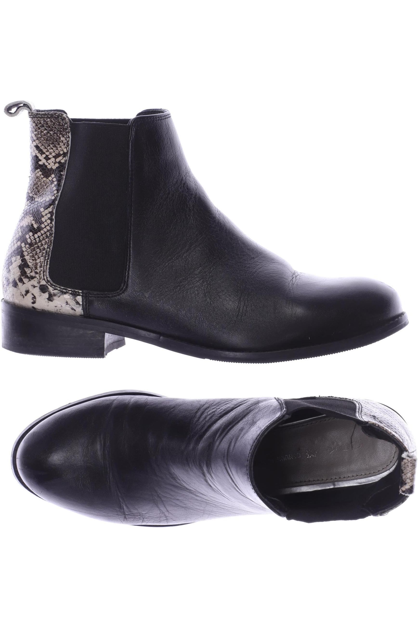 

Cox Damen Stiefelette, schwarz