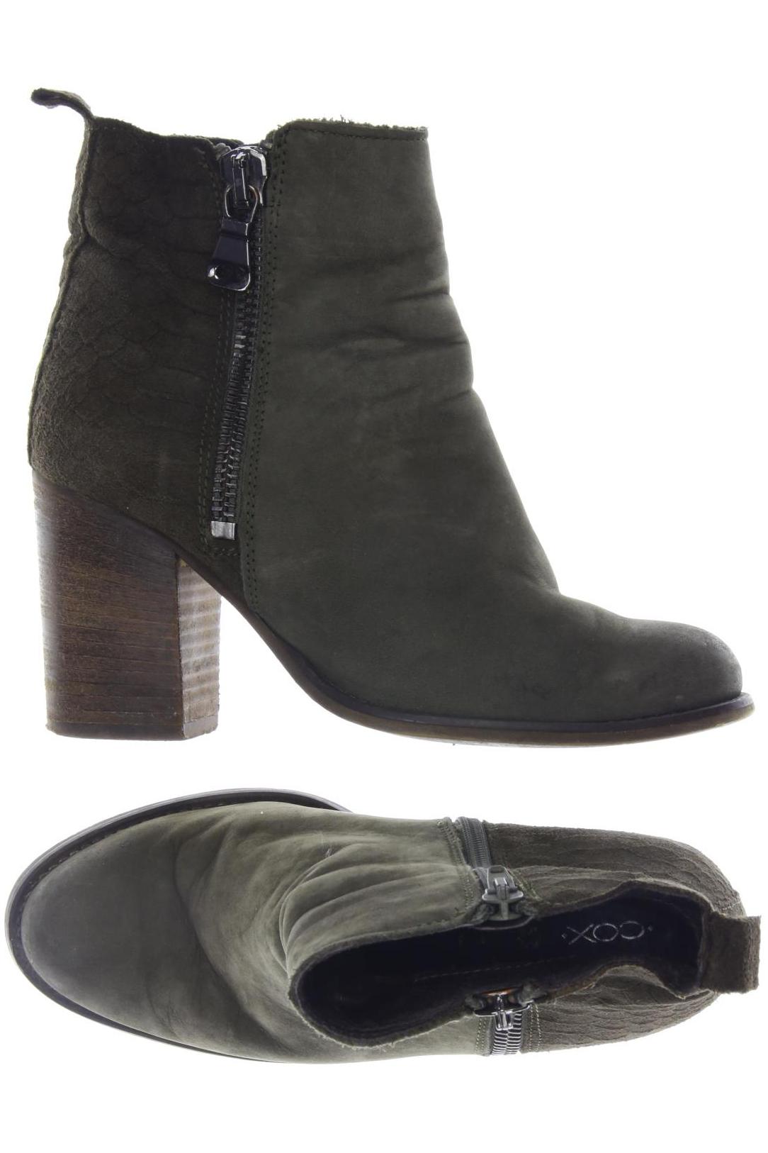 

Cox Damen Stiefelette, grün, Gr. 36