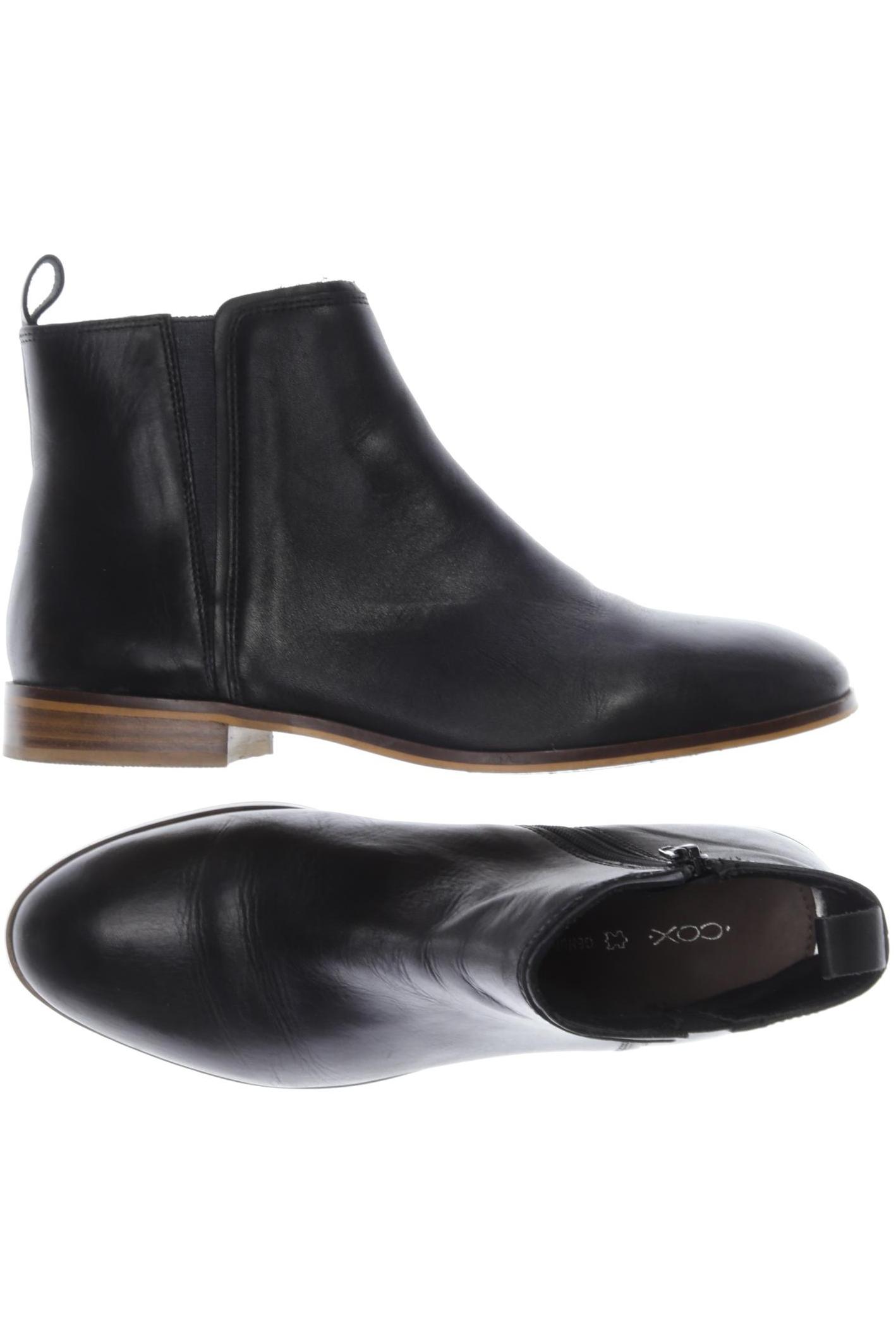 

Cox Damen Stiefelette, schwarz, Gr. 38