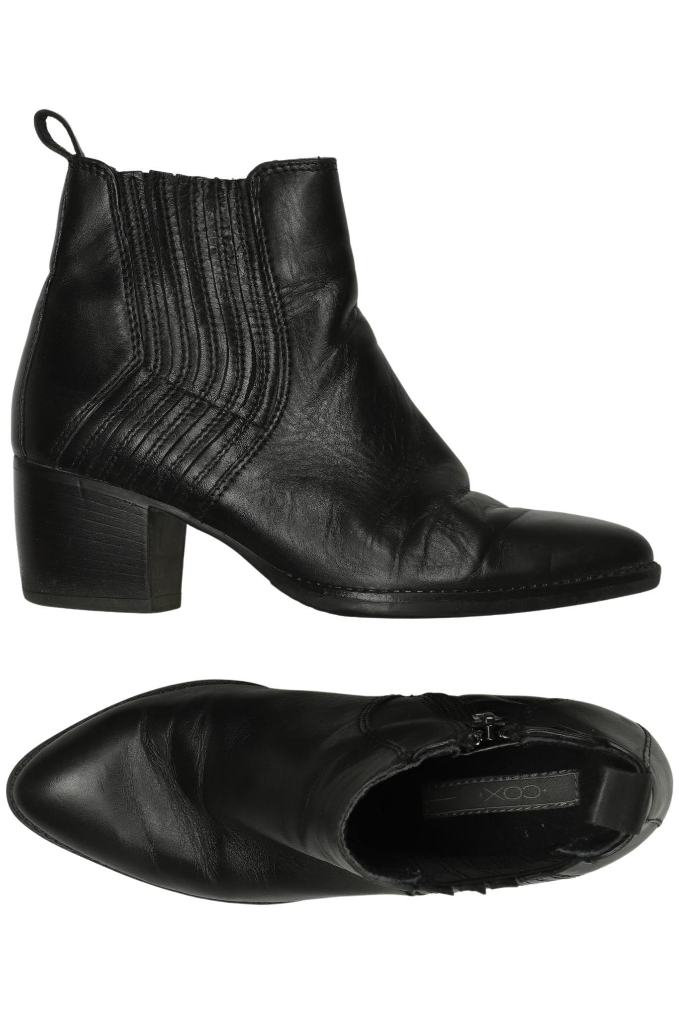 

Cox Damen Stiefelette, schwarz, Gr. 37