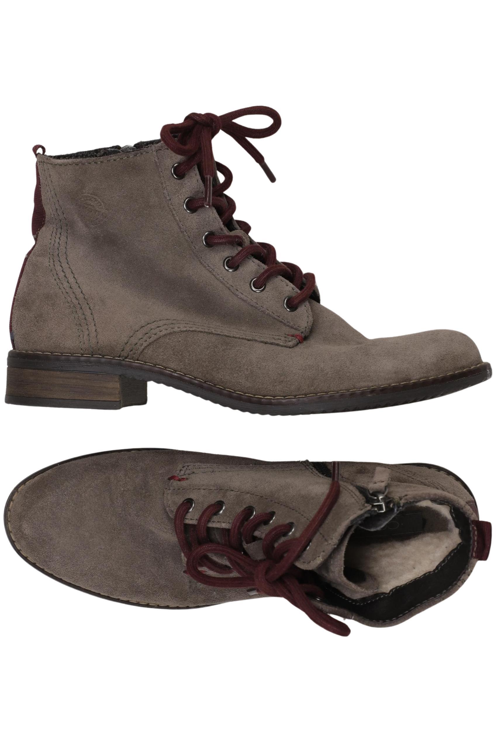 

Cox Damen Stiefelette, grau, Gr. 40