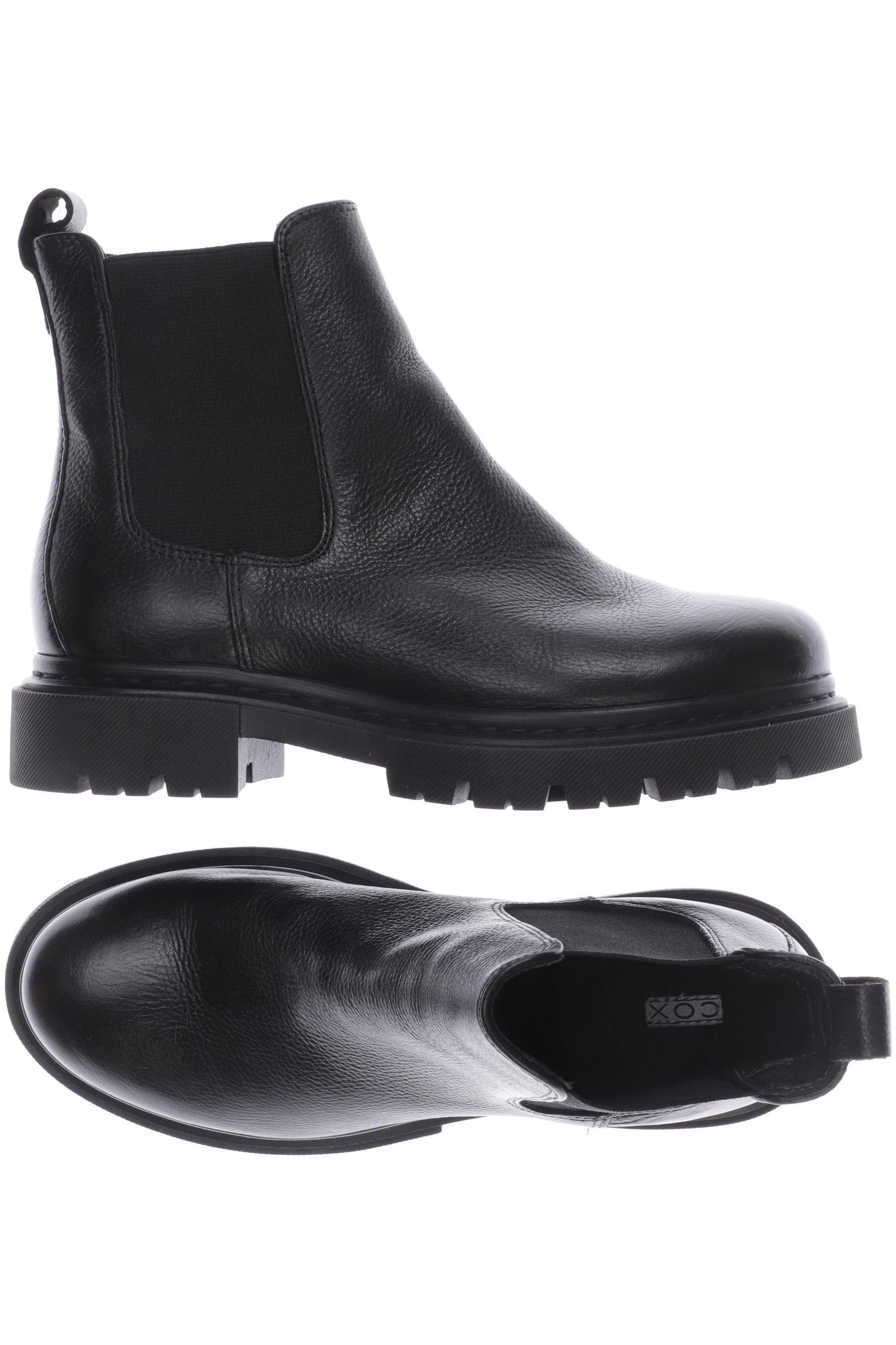 

Cox Damen Stiefelette, schwarz, Gr. 38