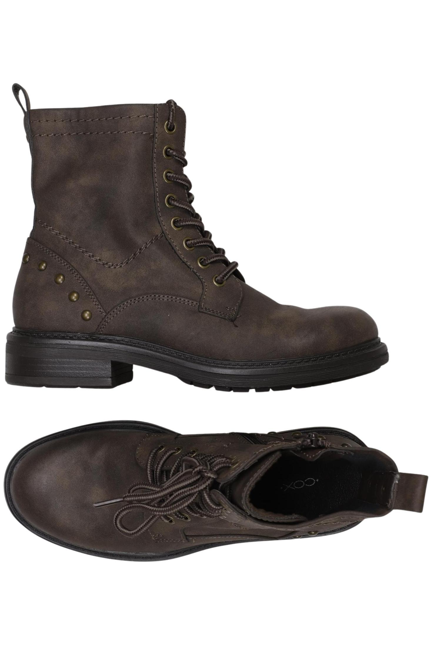 

Cox Damen Stiefelette, braun, Gr. 36