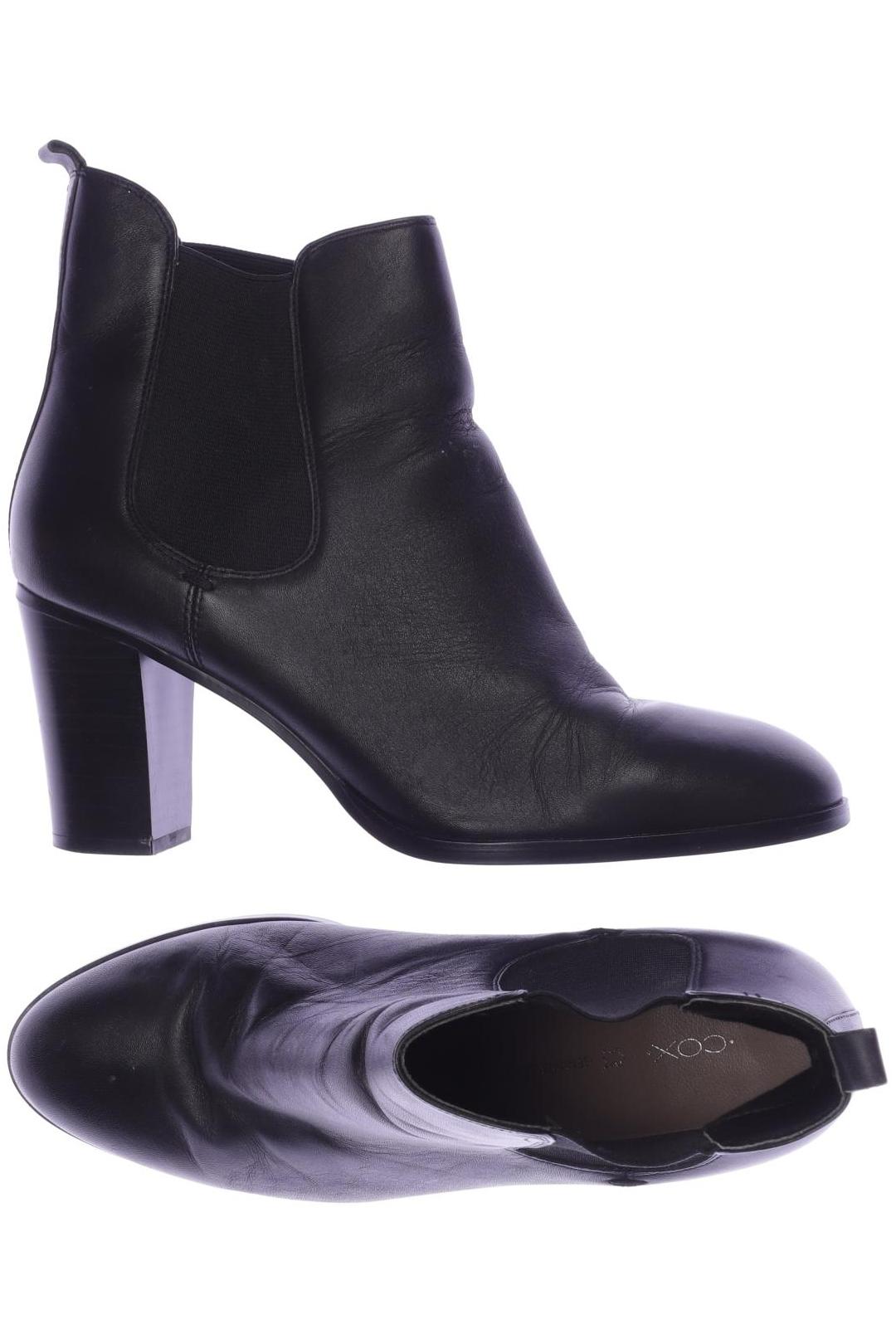 

Cox Damen Stiefelette, schwarz, Gr. 39