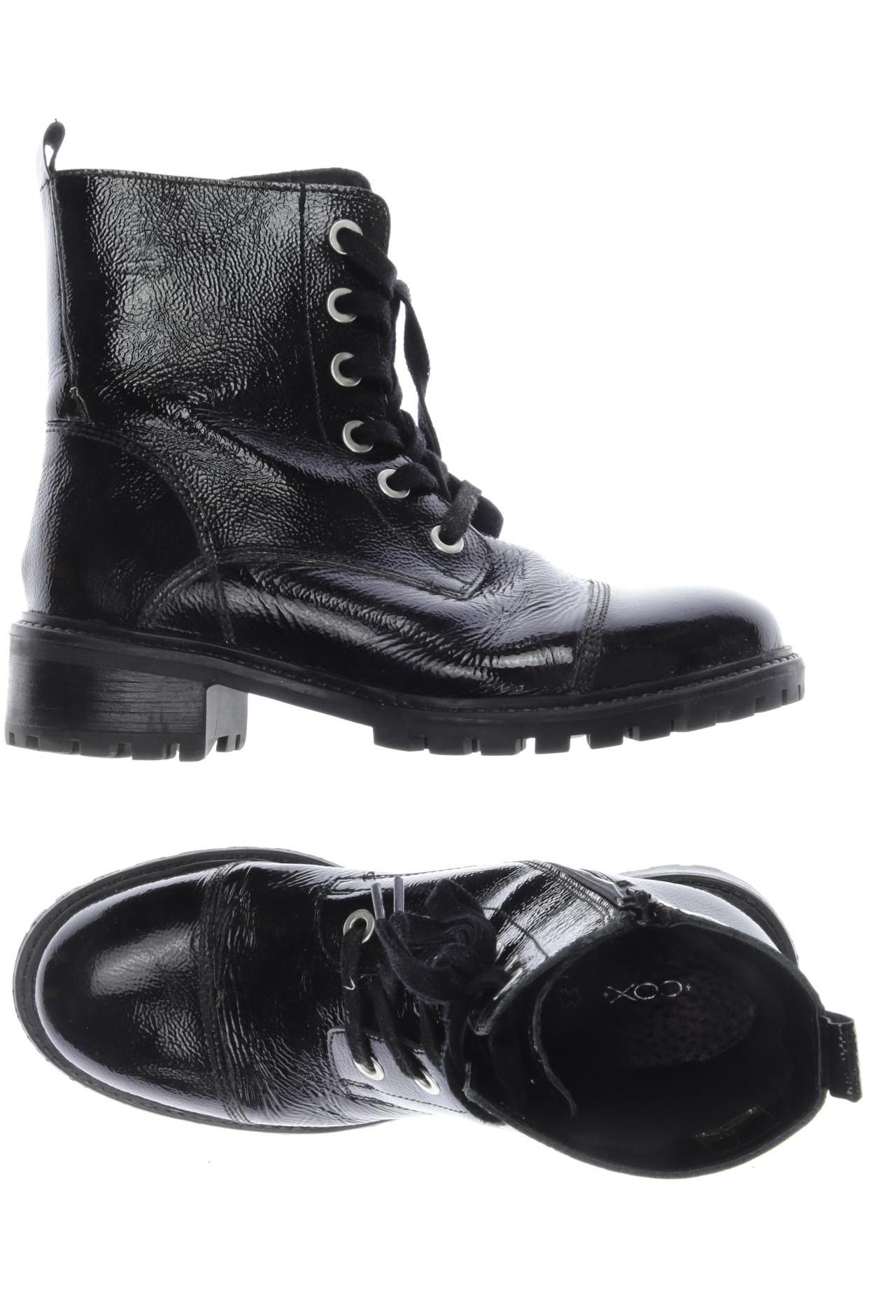 

Cox Damen Stiefelette, schwarz, Gr. 37