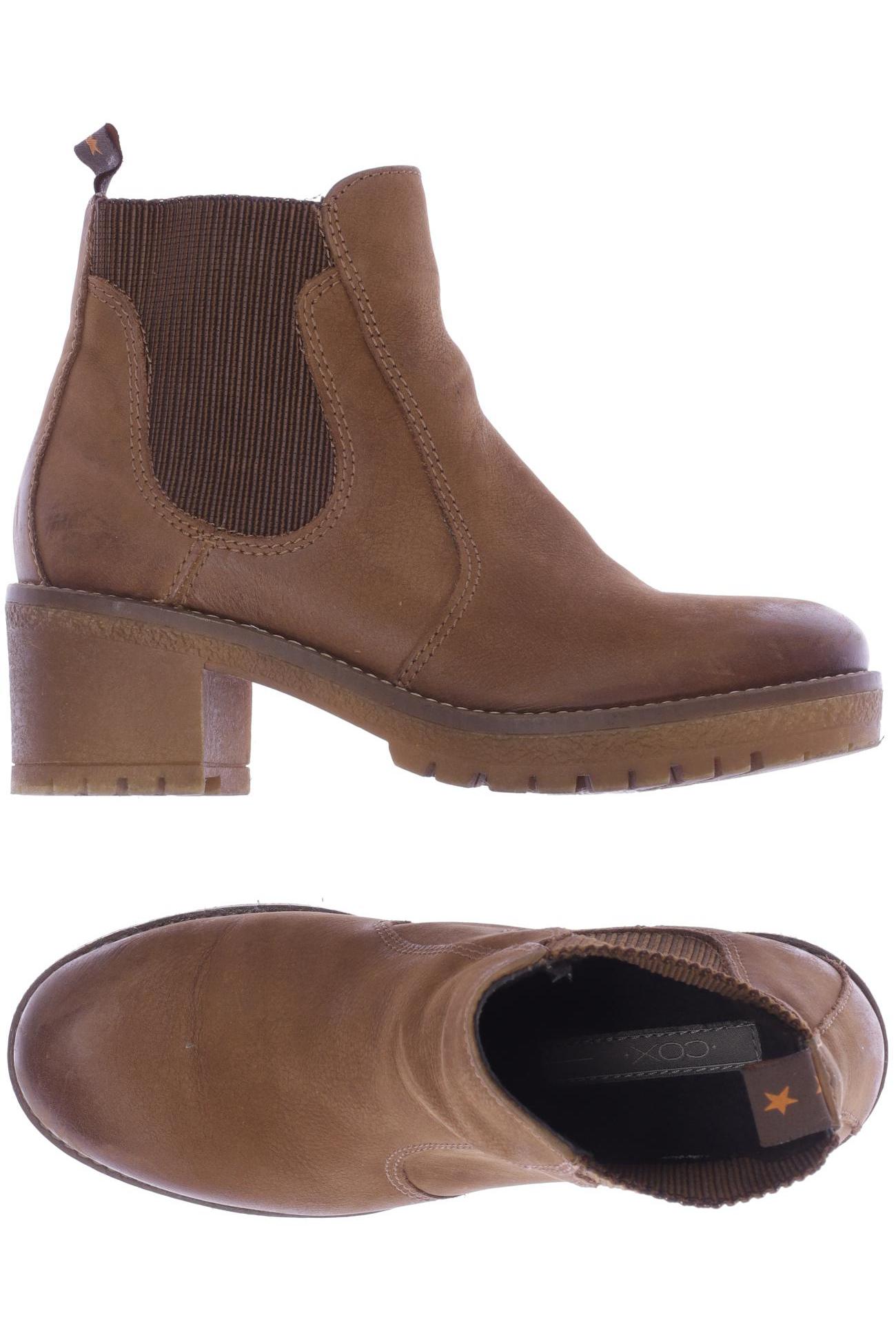 

Cox Damen Stiefelette, braun, Gr. 37