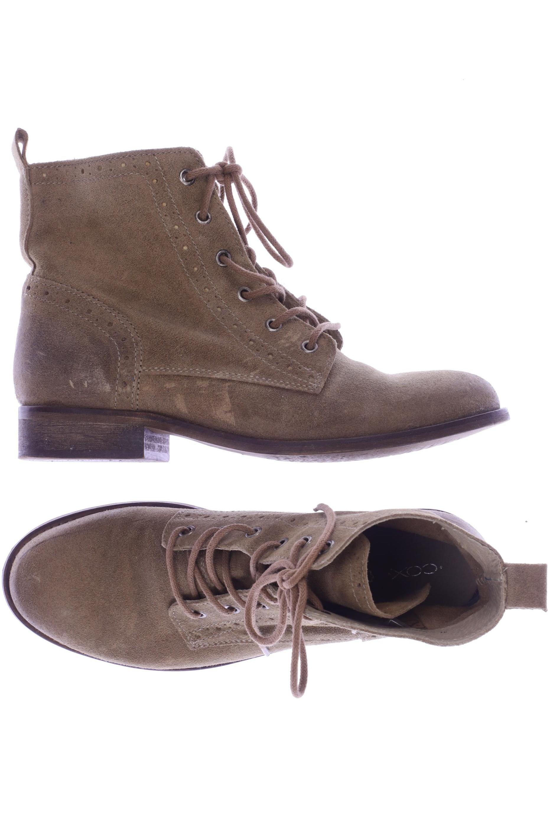 

Cox Damen Stiefelette, beige, Gr. 37