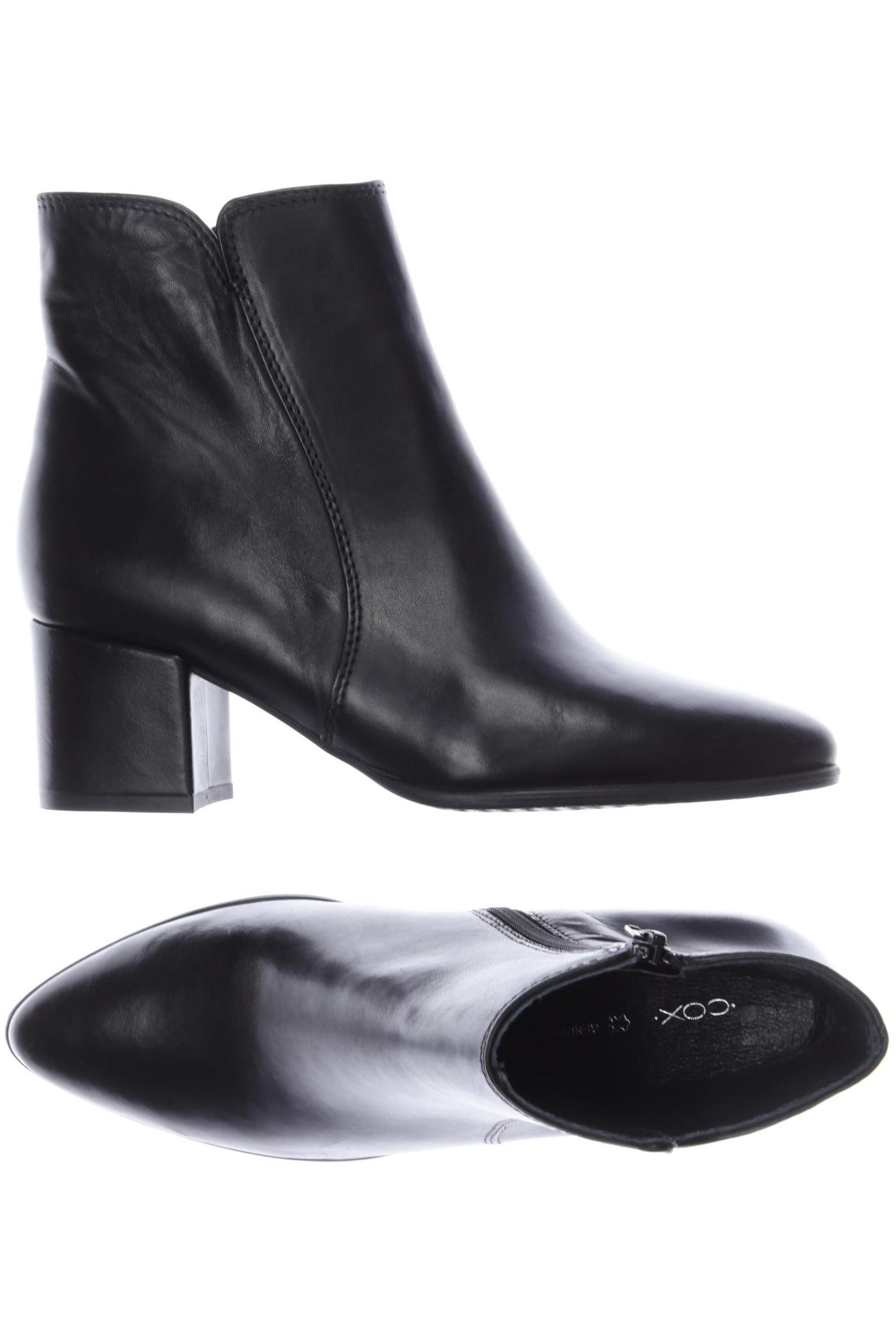 

Cox Damen Stiefelette, schwarz, Gr. 38