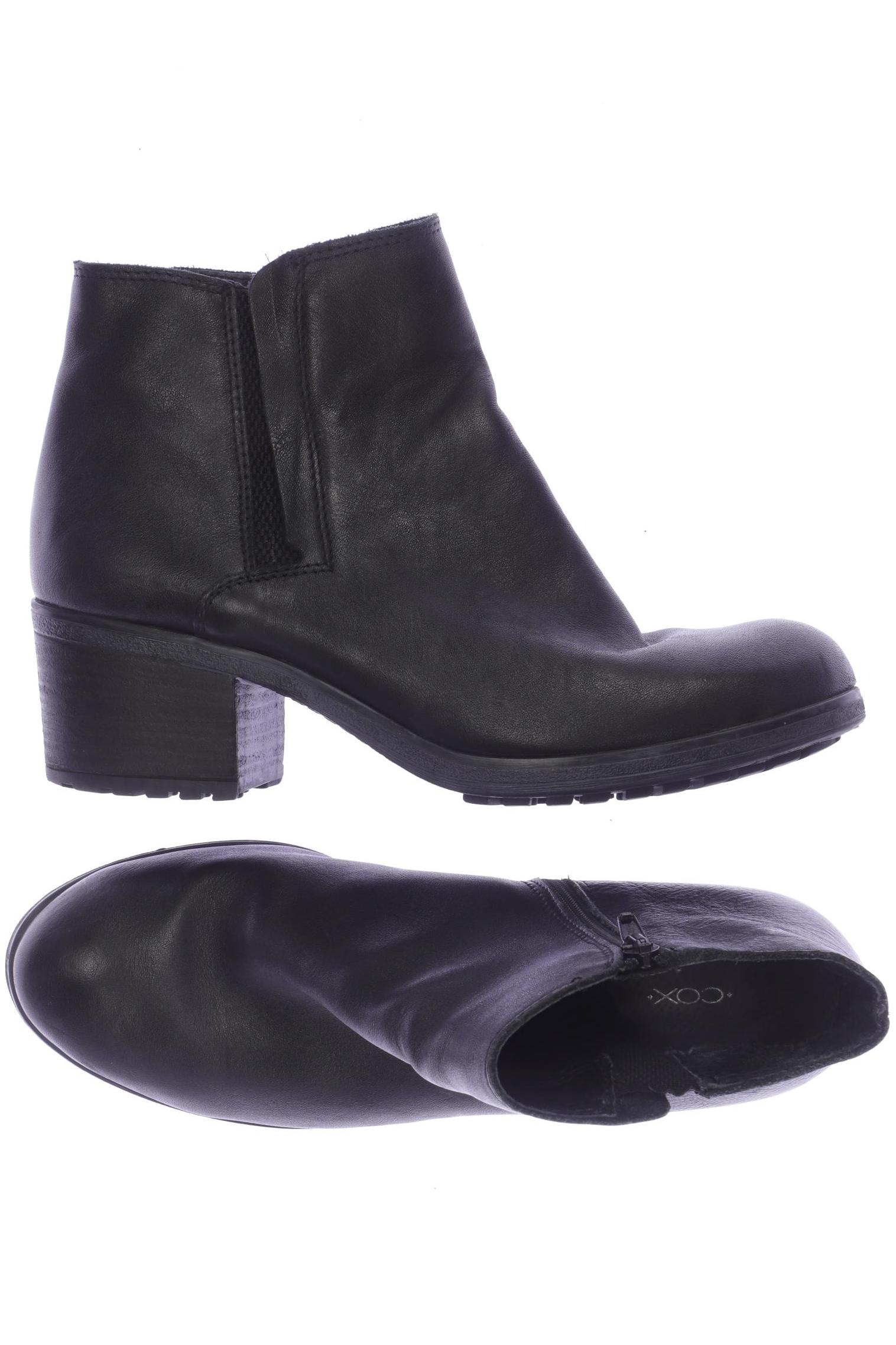 

Cox Damen Stiefelette, schwarz, Gr. 40