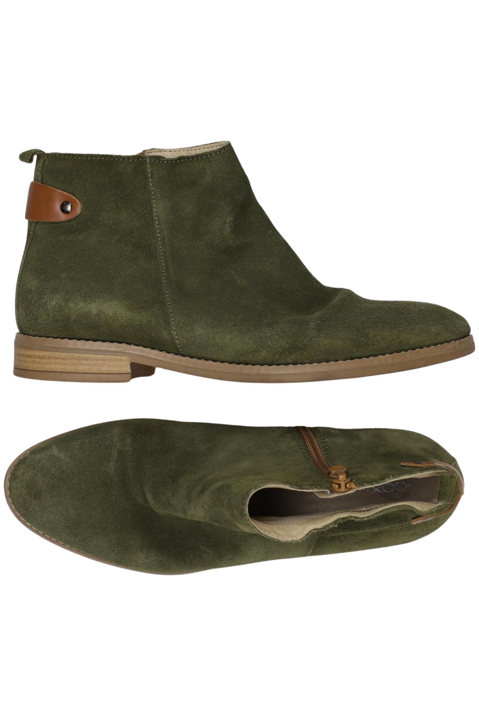 

Cox Damen Stiefelette, grün, Gr. 38