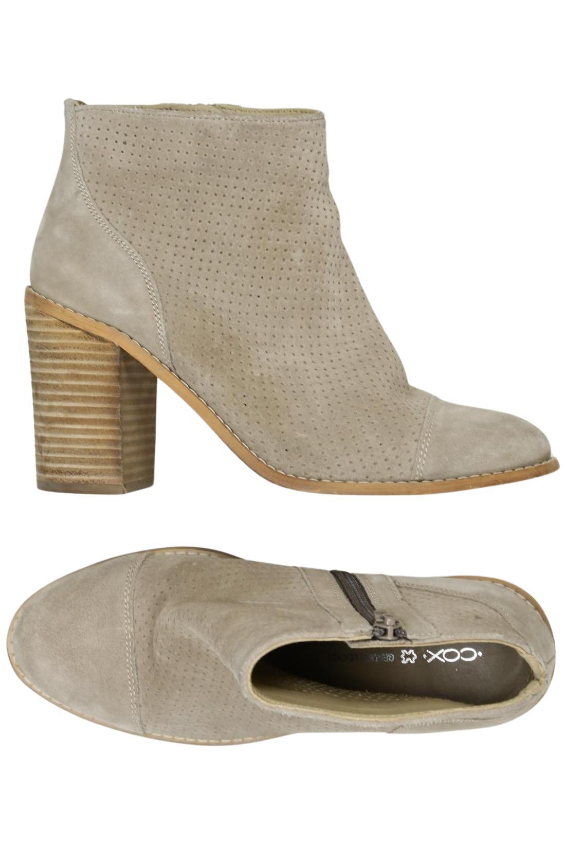 

Cox Damen Stiefelette, beige, Gr. 38