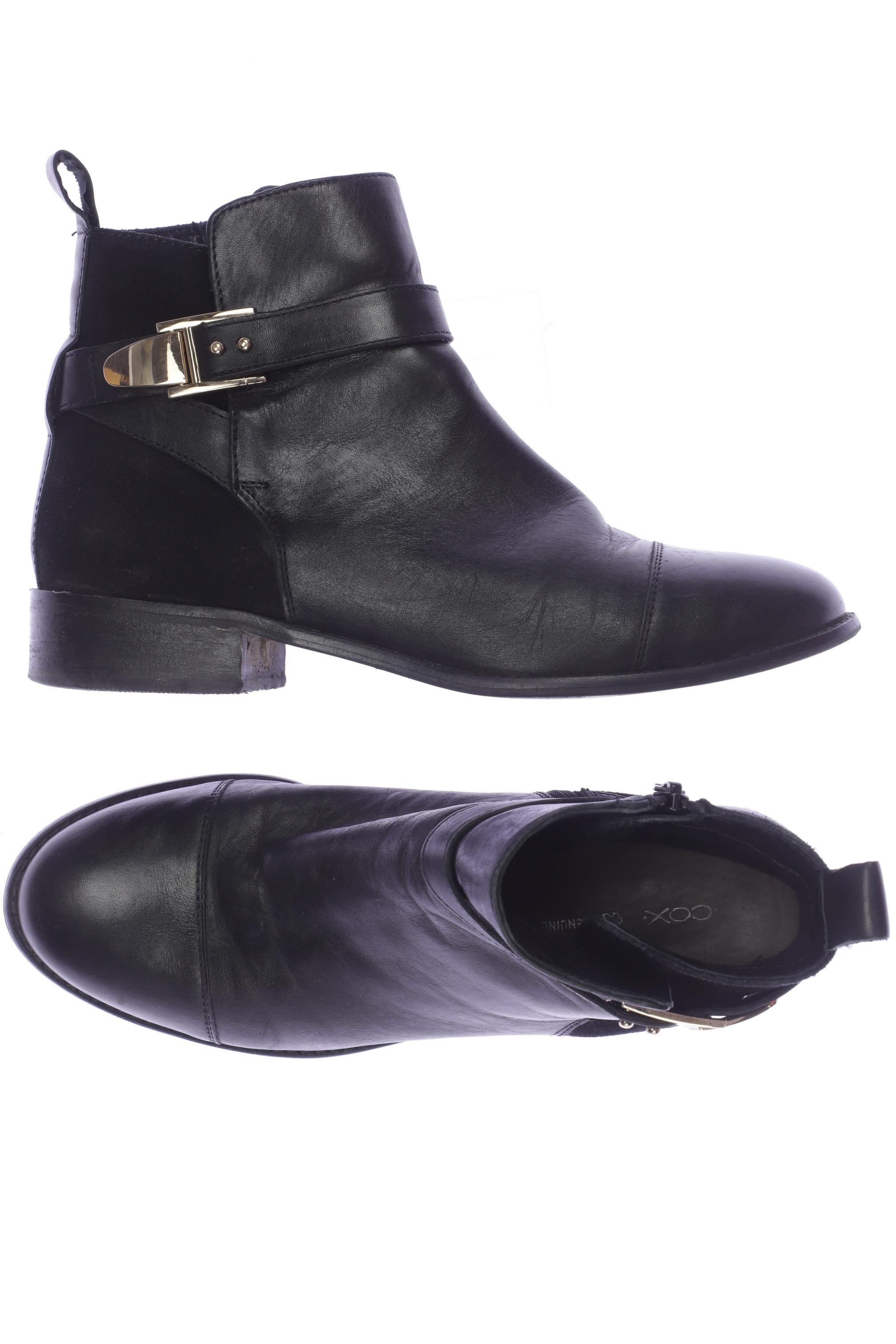 

Cox Damen Stiefelette, schwarz, Gr. 40