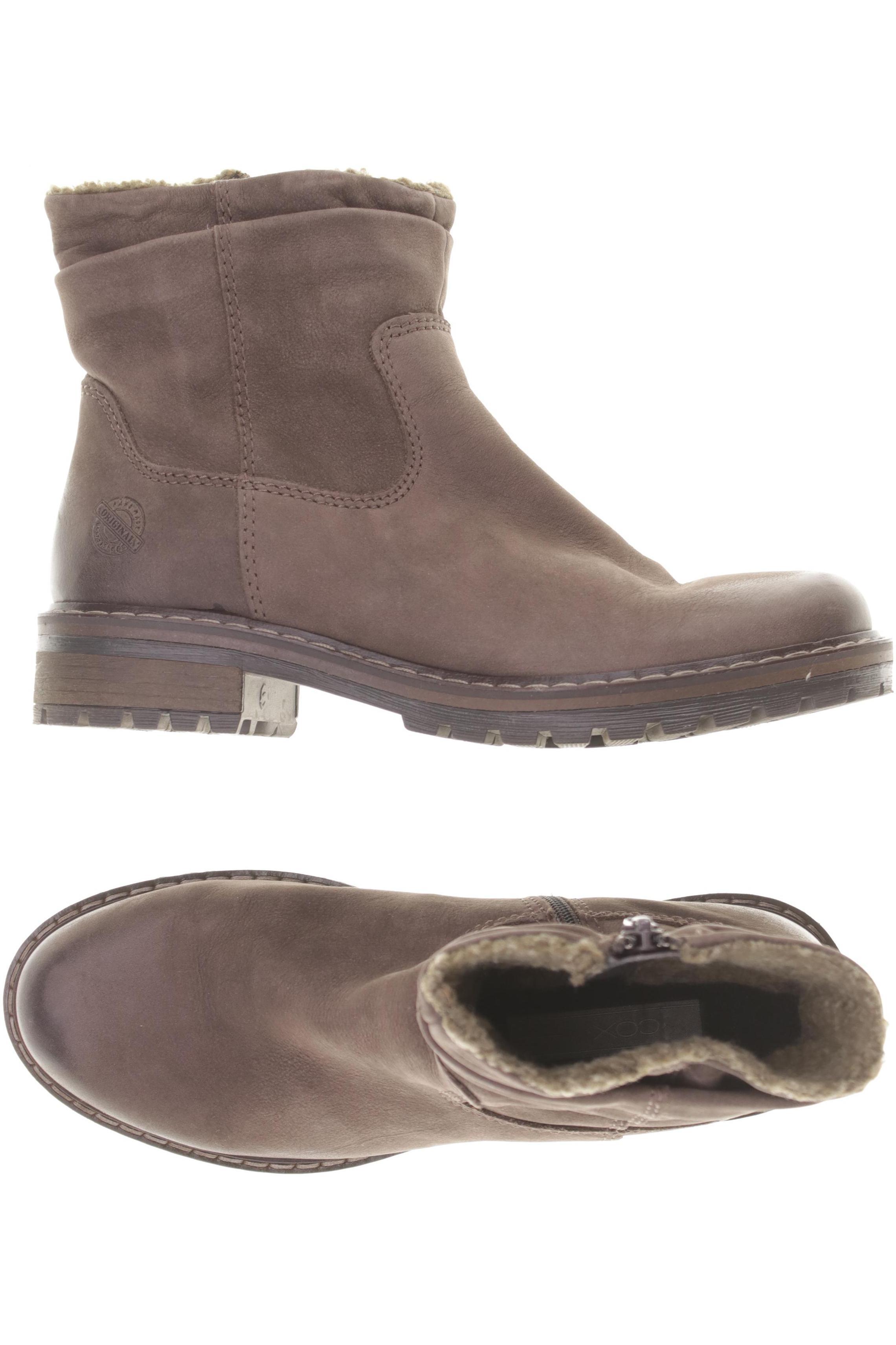

Cox Damen Stiefelette, braun, Gr. 38