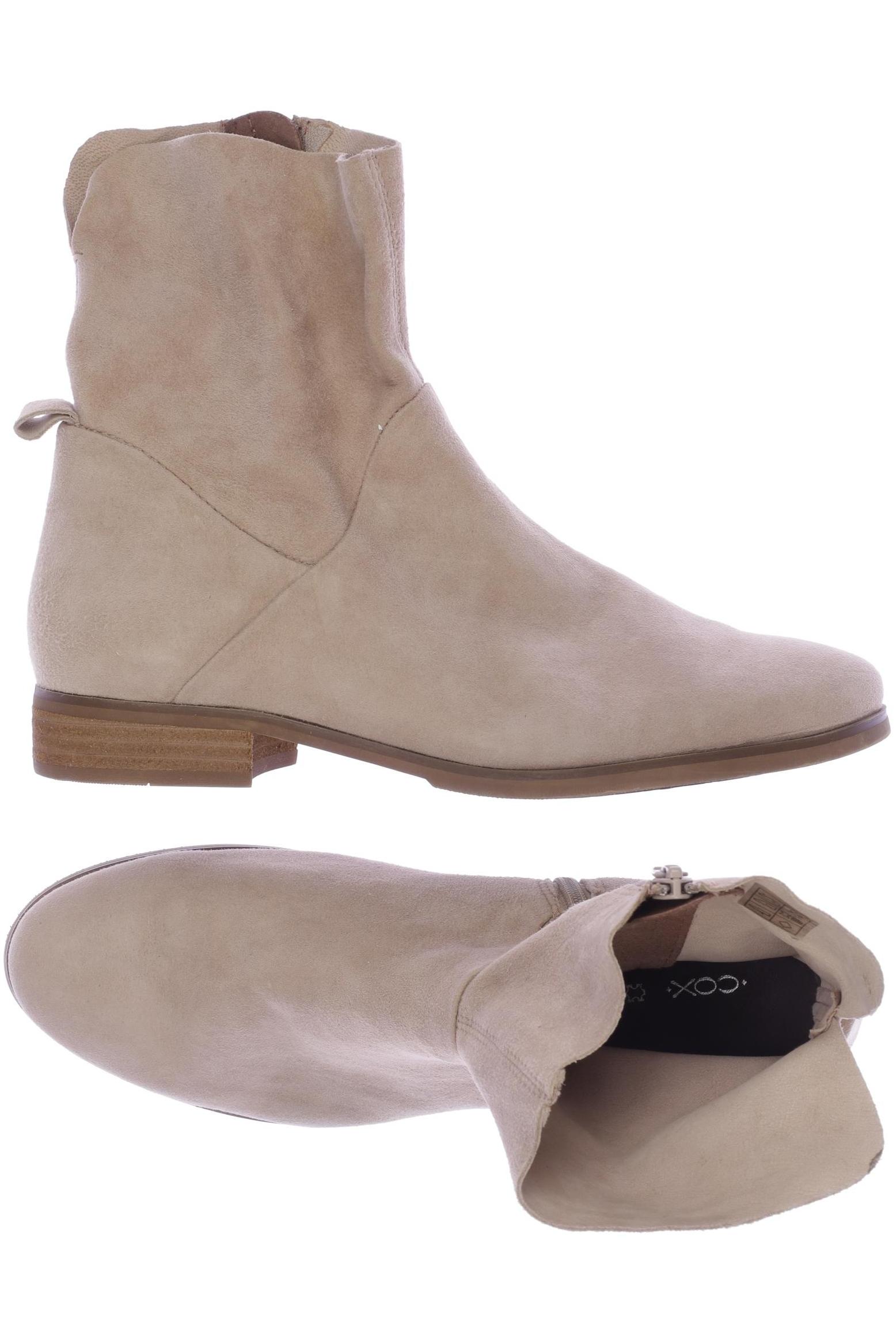 

Cox Damen Stiefelette, beige, Gr. 41