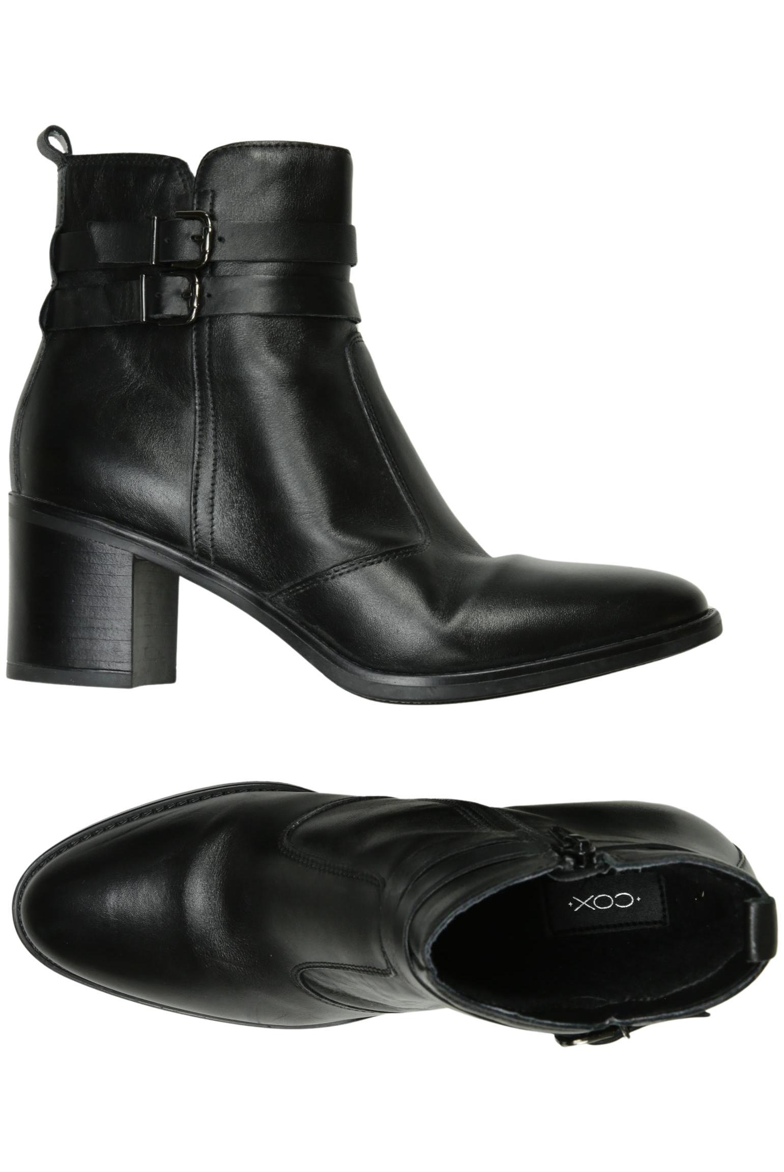 

Cox Damen Stiefelette, schwarz, Gr. 40