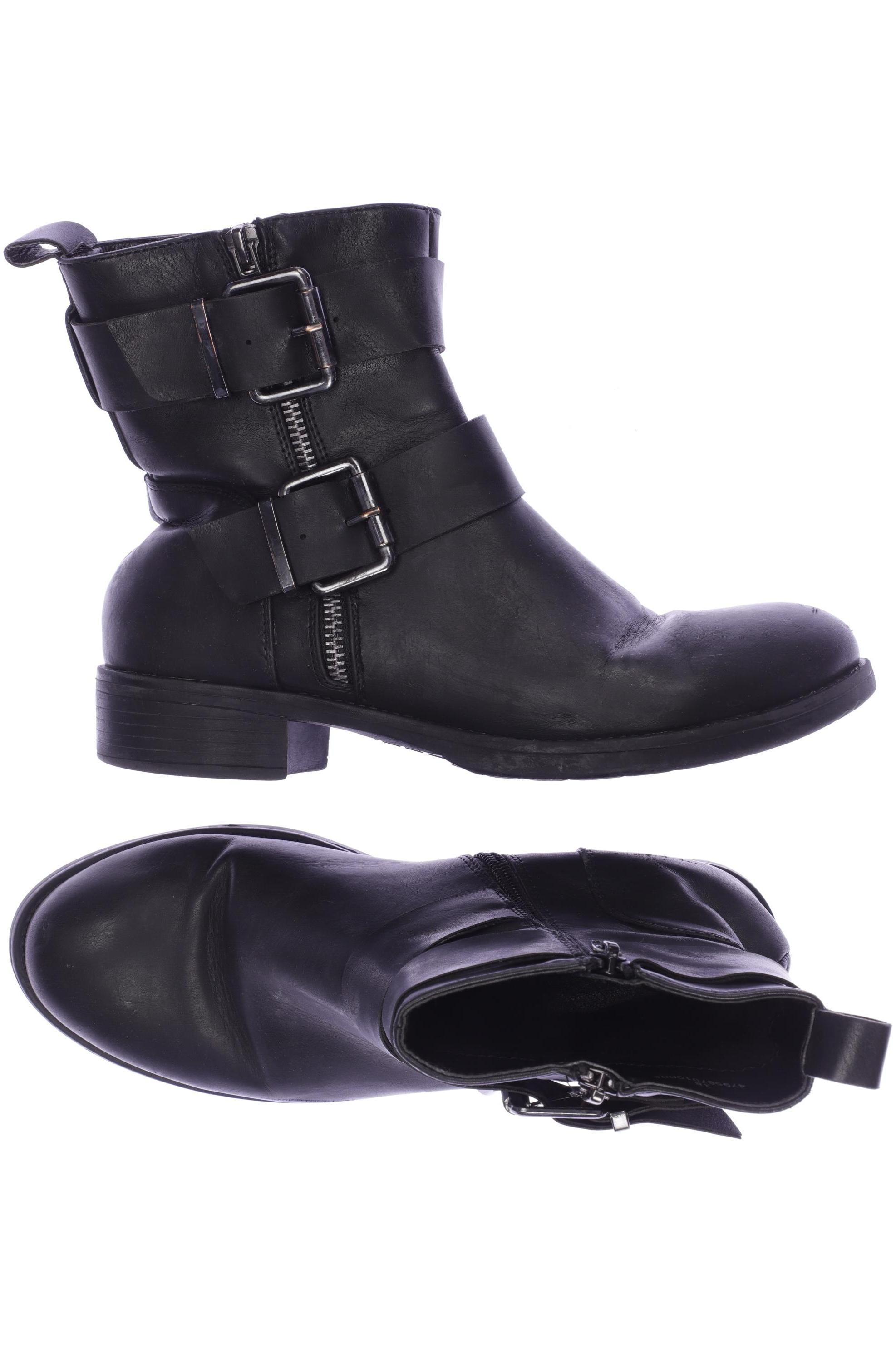 

Cox Damen Stiefelette, schwarz, Gr. 38