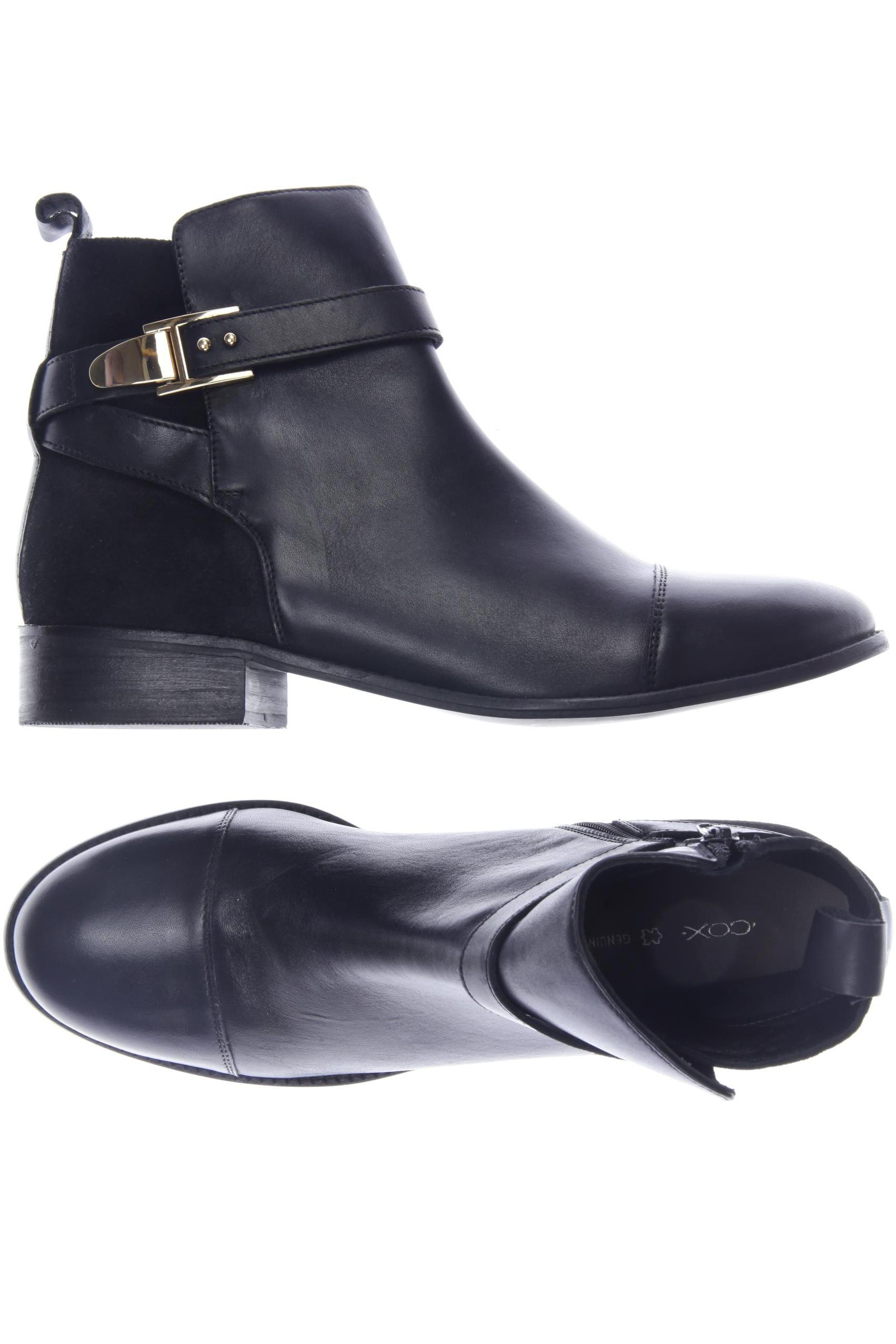 

Cox Damen Stiefelette, schwarz