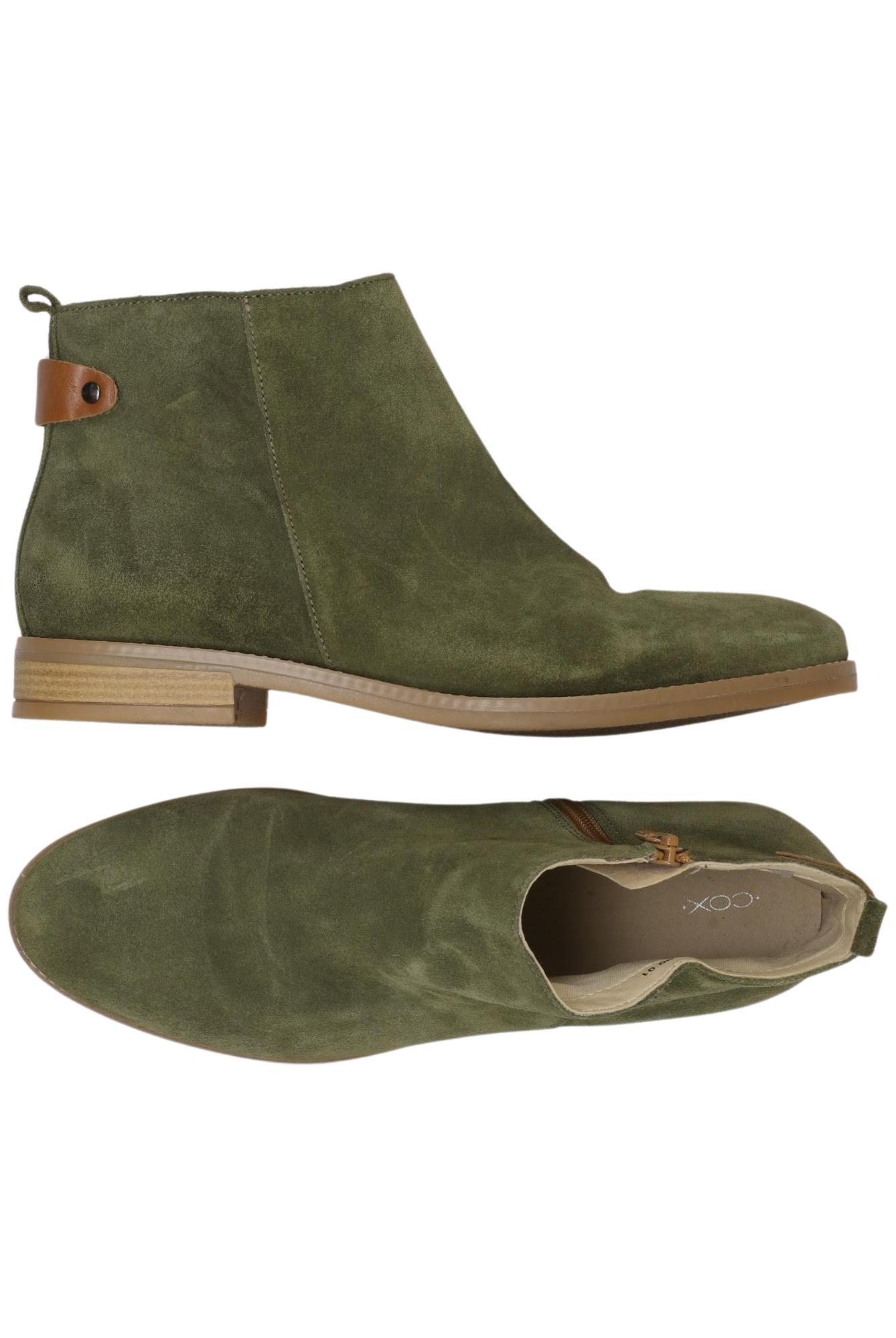 

Cox Damen Stiefelette, grün, Gr. 40