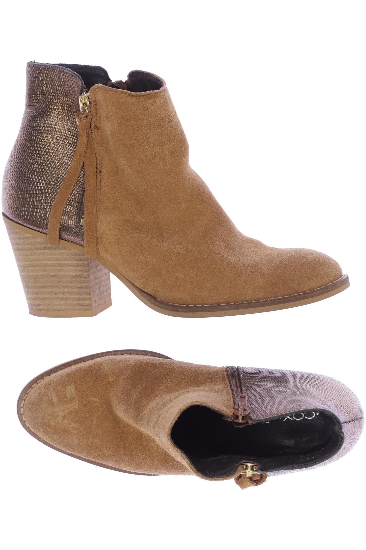 

Cox Damen Stiefelette, beige, Gr. 38