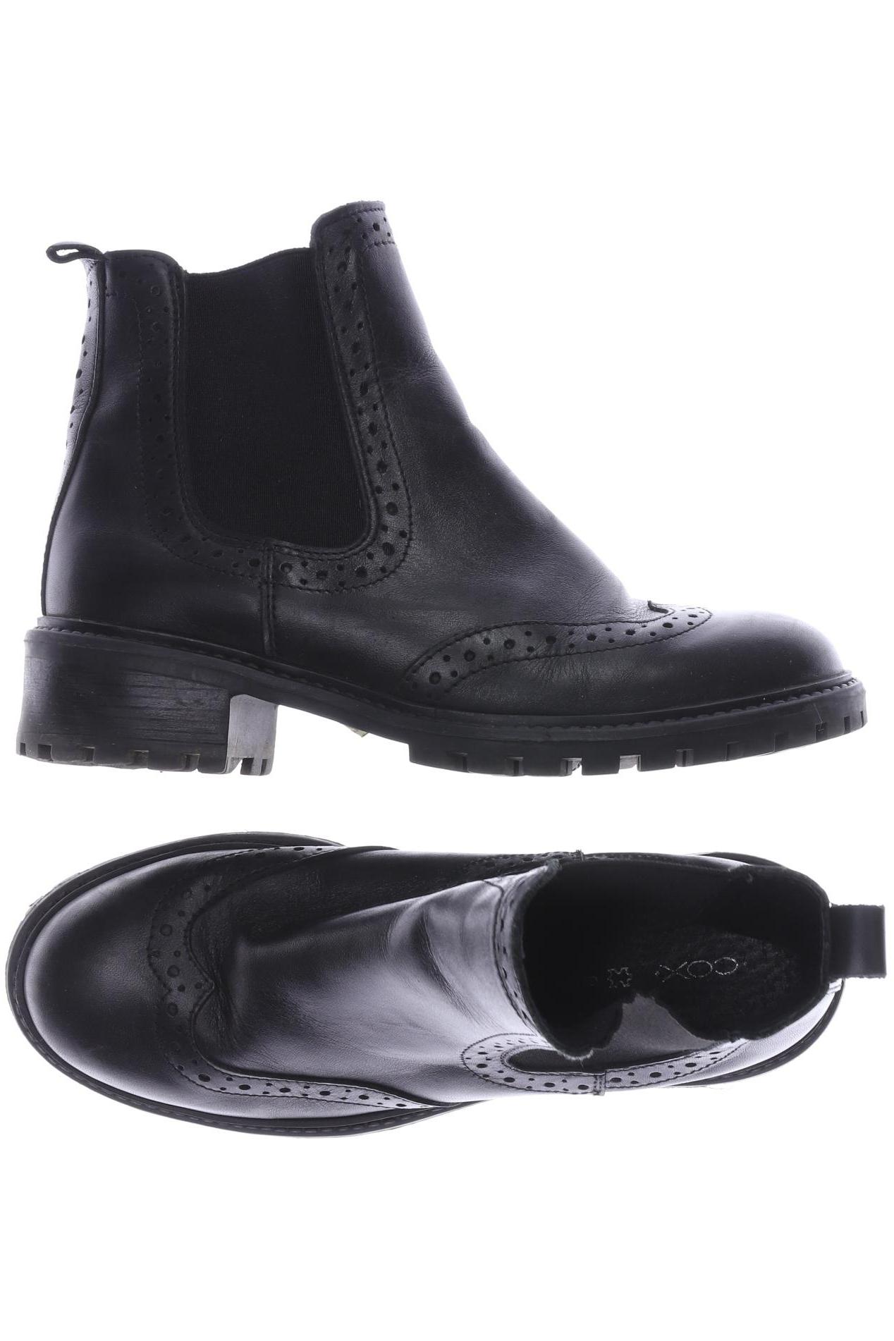

Cox Damen Stiefelette, schwarz, Gr. 37