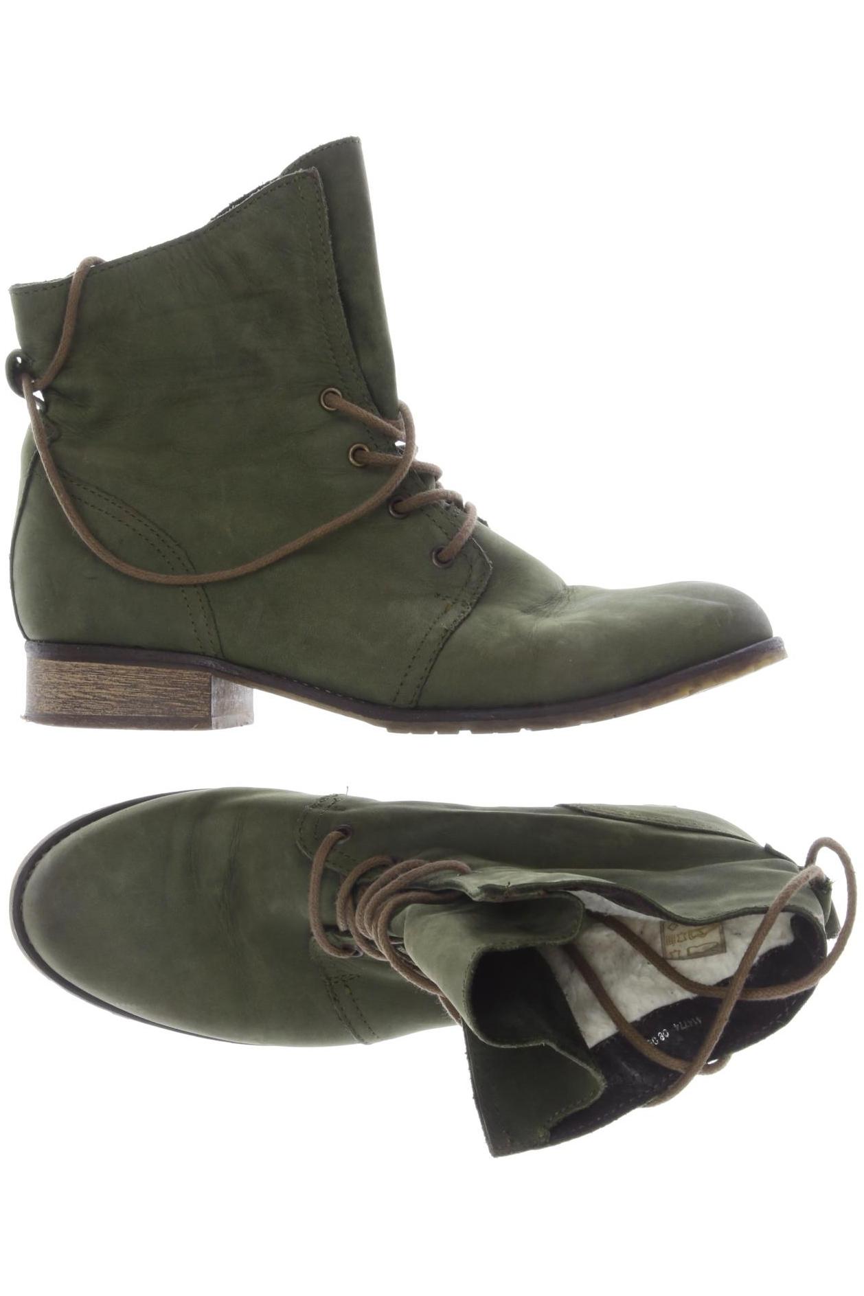 

Cox Damen Stiefelette, grün, Gr. 40