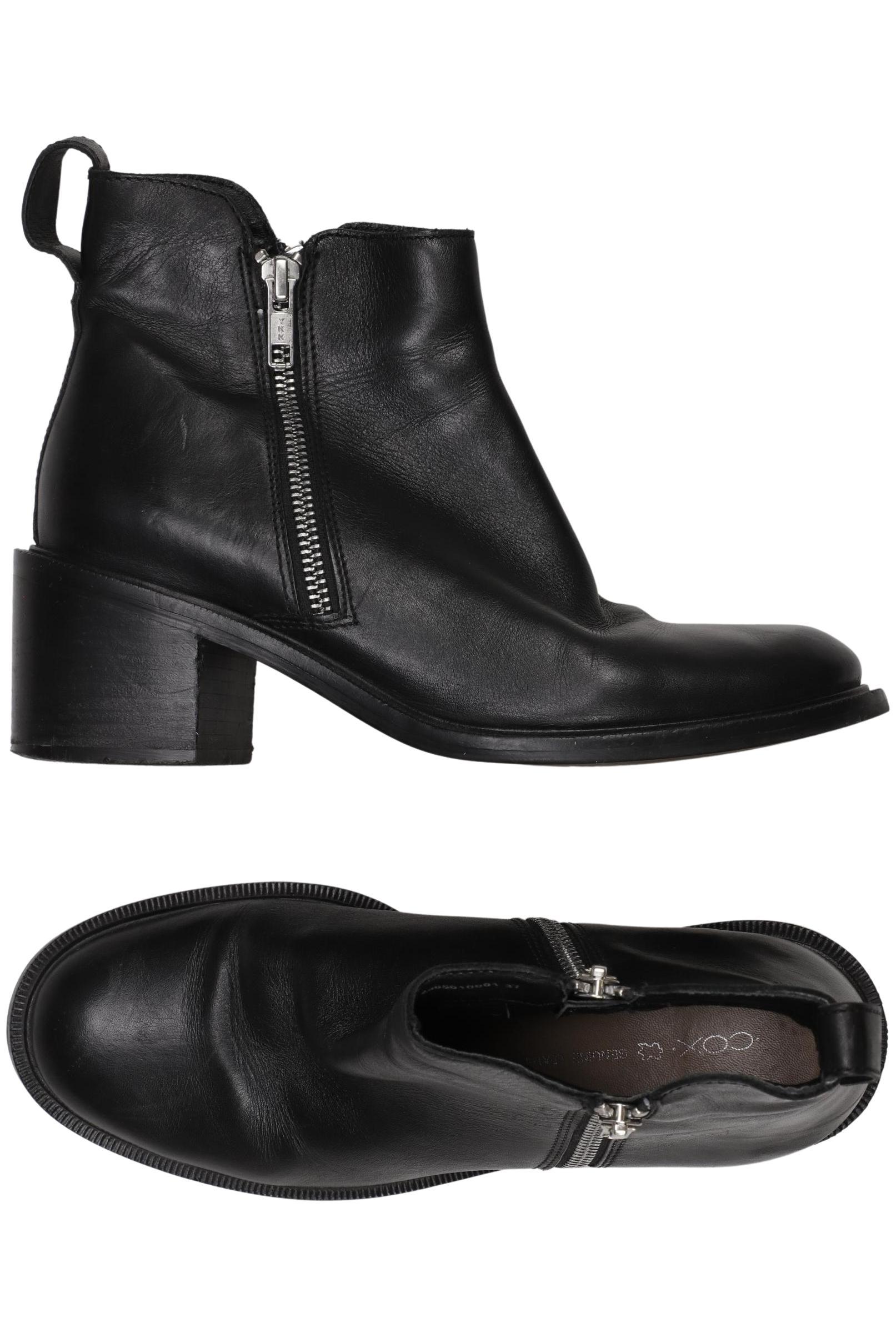 

Cox Damen Stiefelette, schwarz, Gr. 37