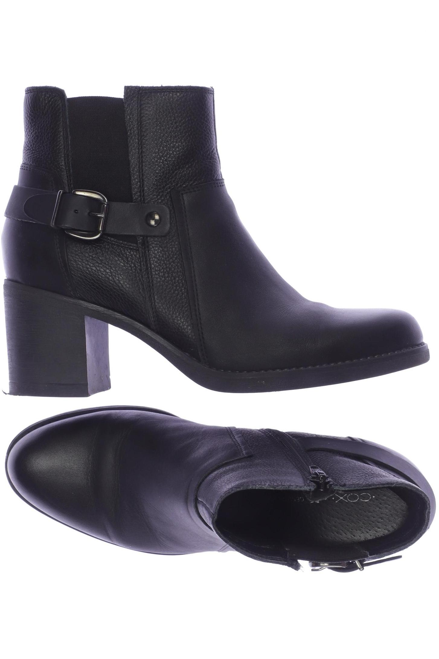 

Cox Damen Stiefelette, schwarz, Gr. 39