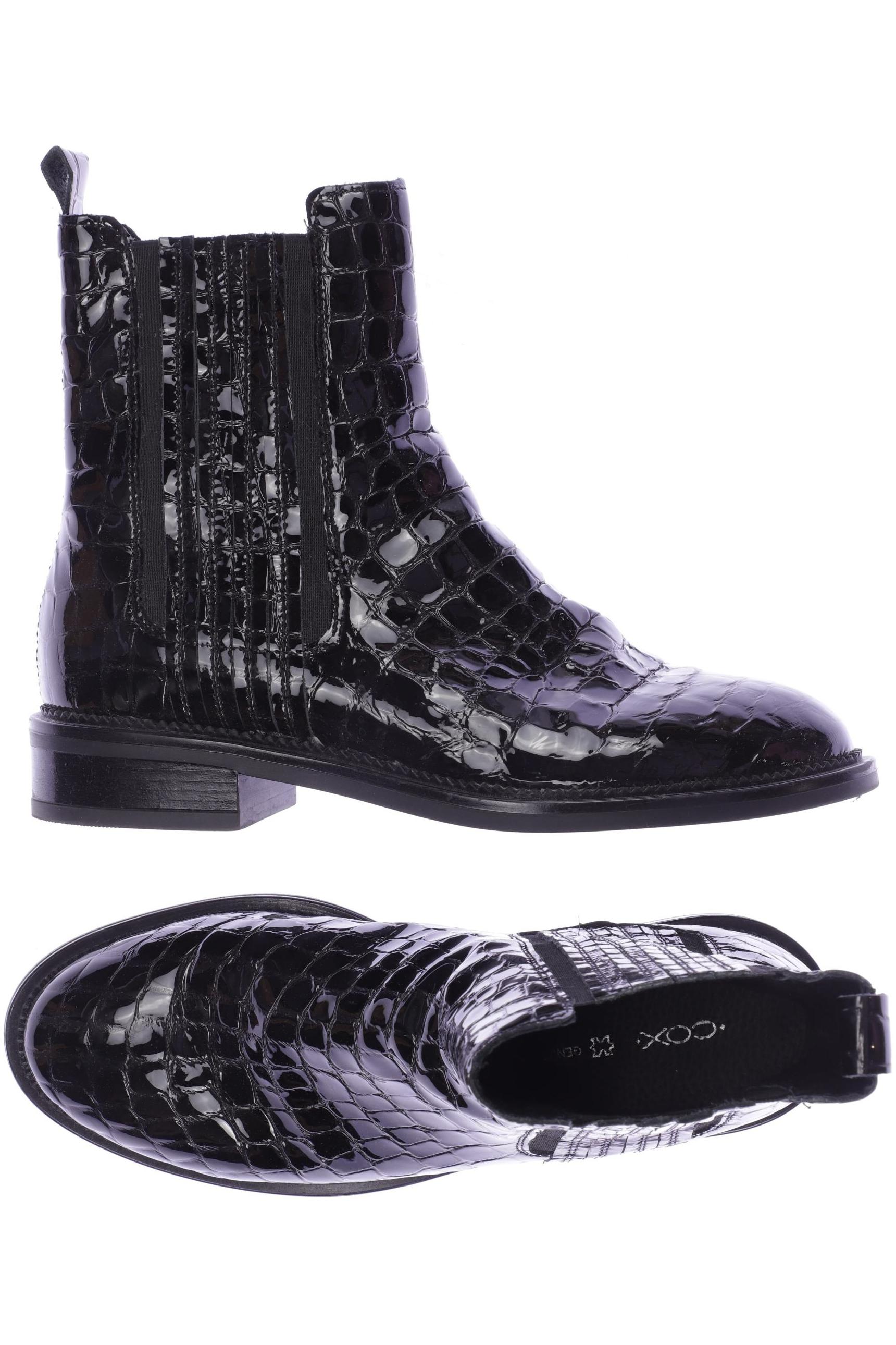 

Cox Damen Stiefelette, schwarz, Gr. 38