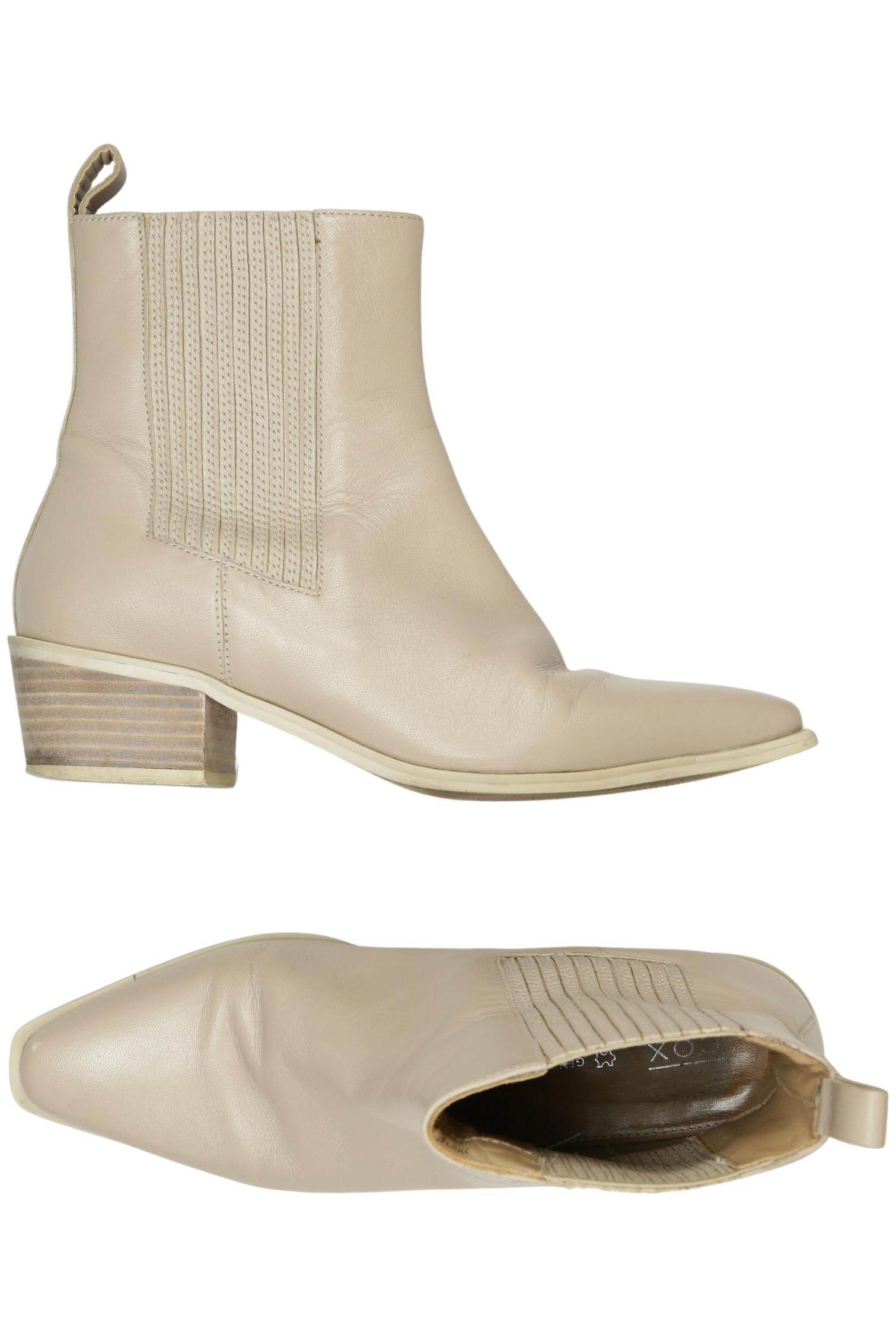 

Cox Damen Stiefelette, beige, Gr. 36