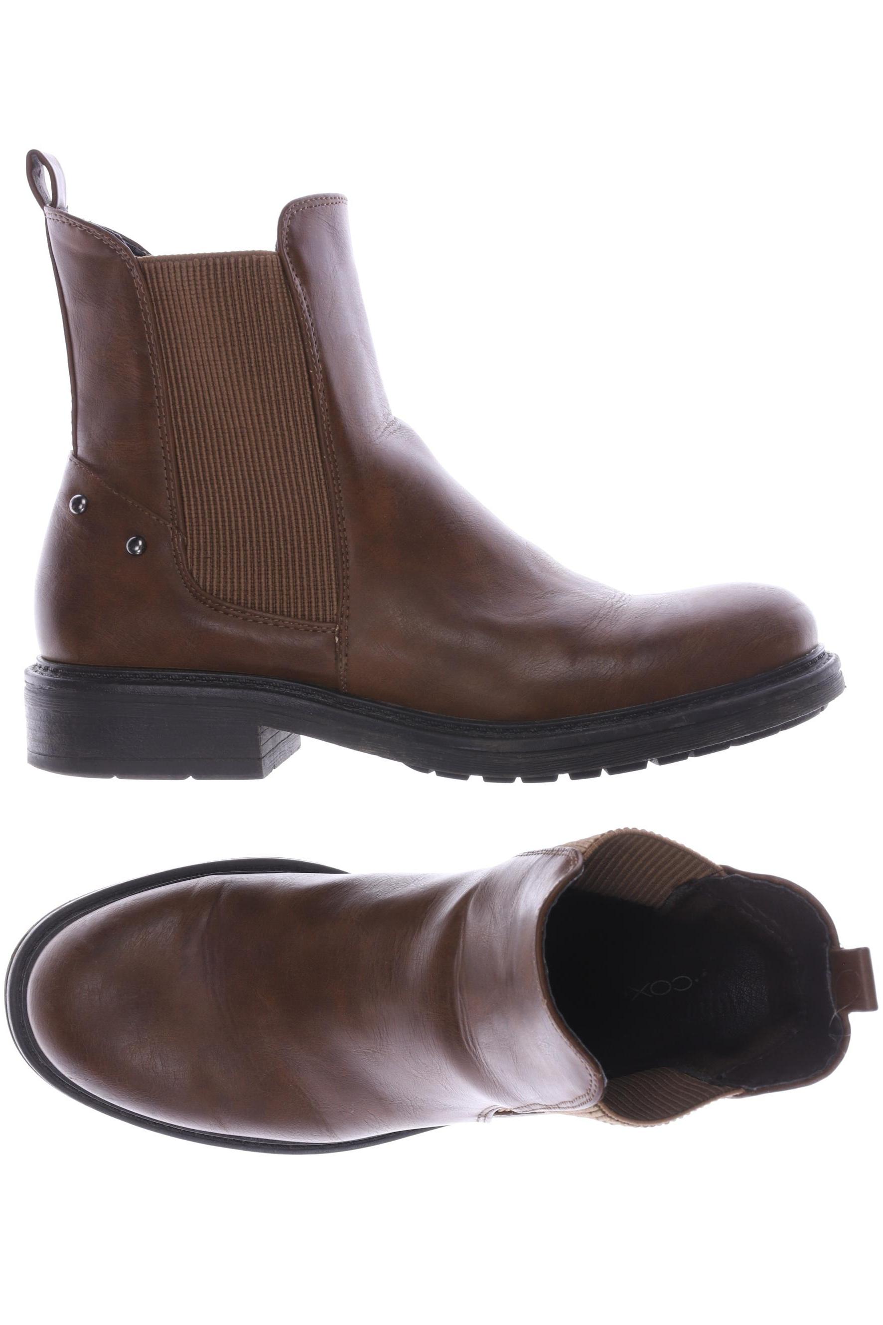 

Cox Damen Stiefelette, braun, Gr. 39