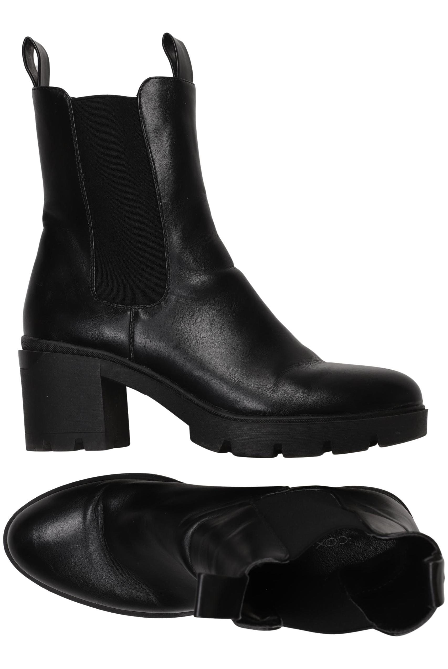 

Cox Damen Stiefelette, schwarz, Gr. 41