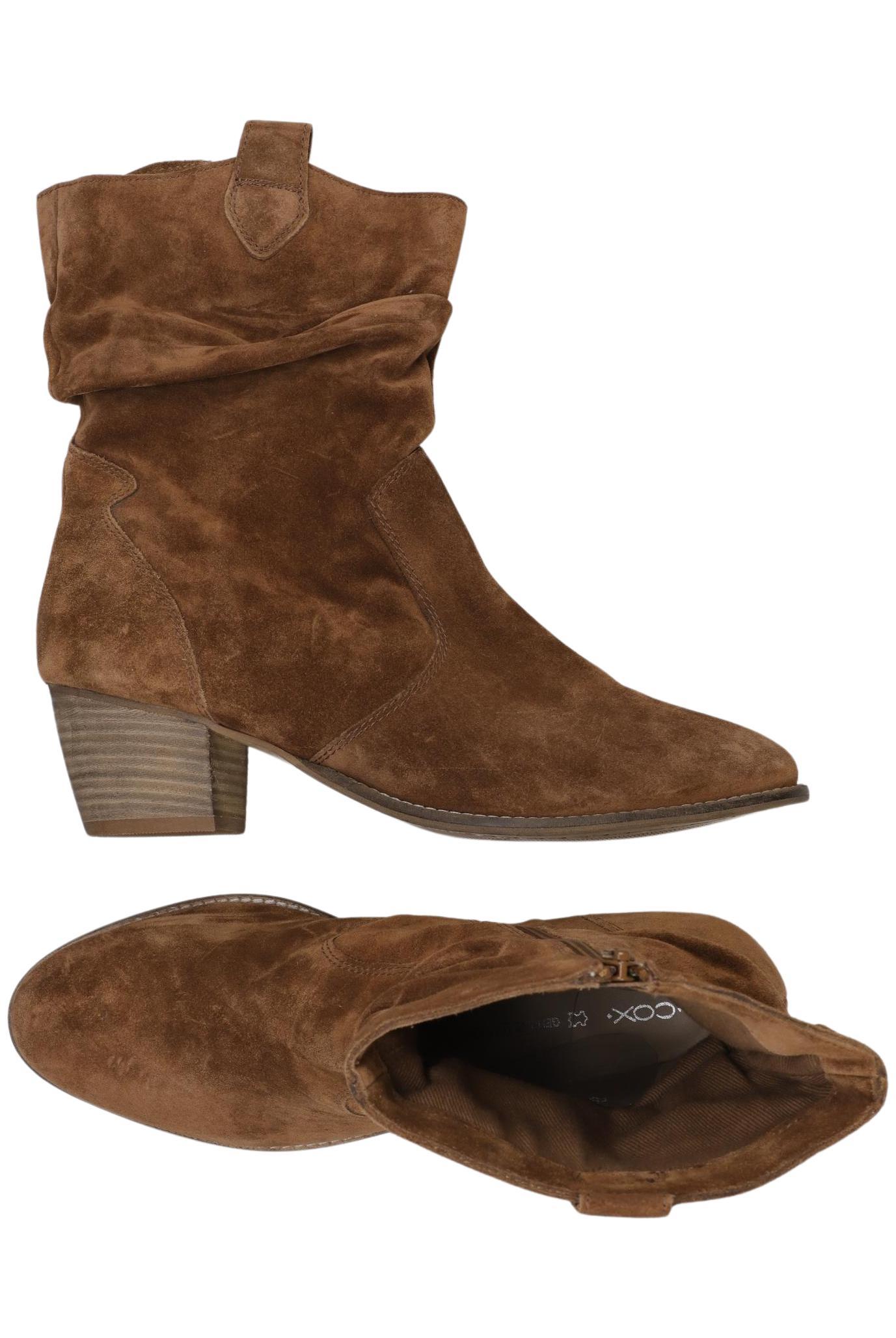 

Cox Damen Stiefelette, braun, Gr. 41