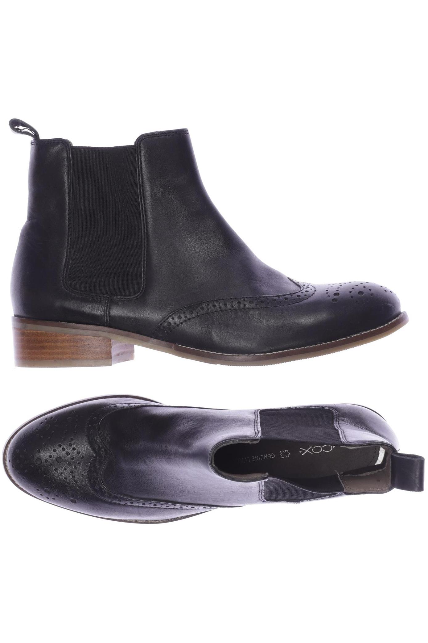 

Cox Damen Stiefelette, schwarz, Gr. 41