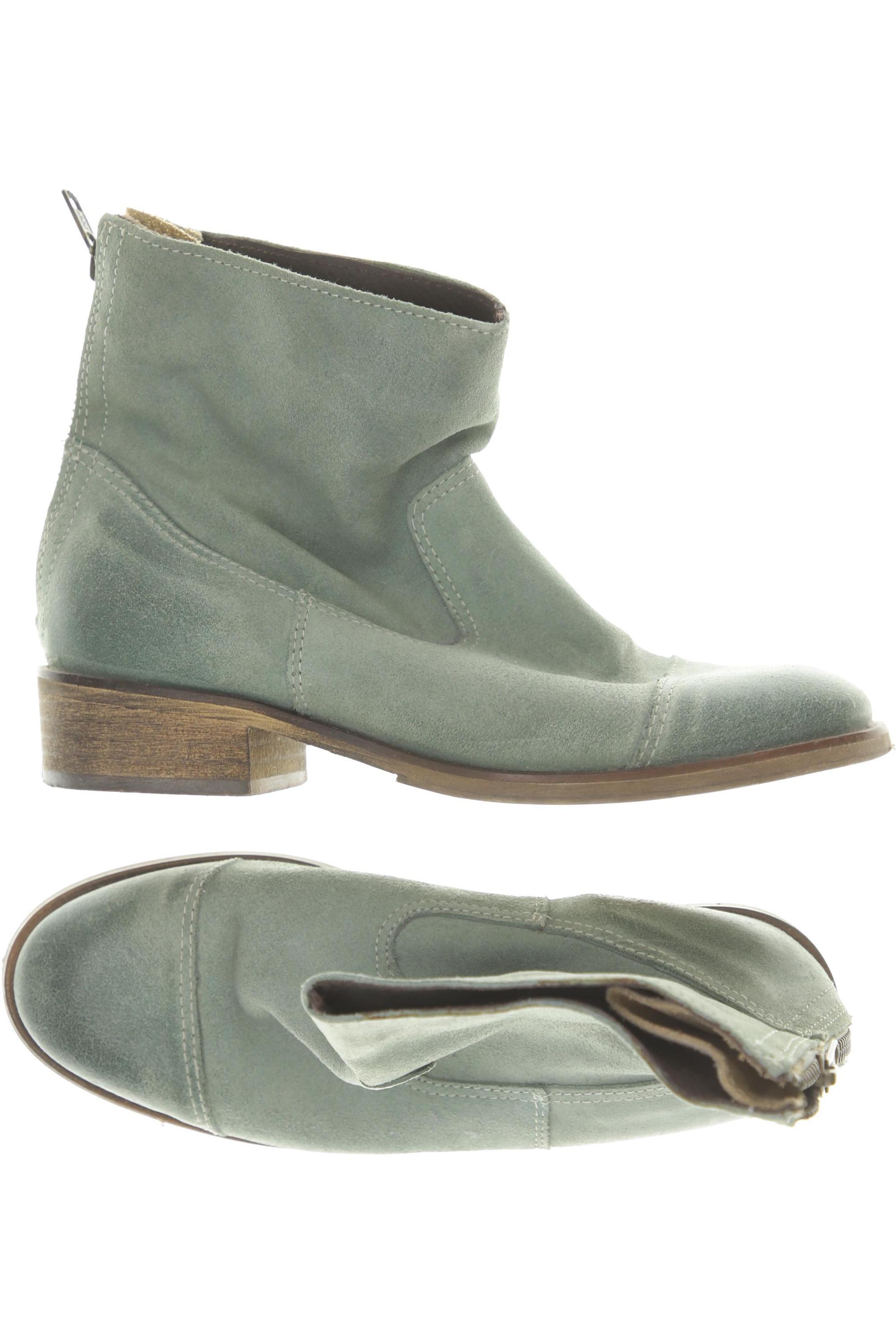 Thumbnail - Cox Damen Stiefelette, grün, Gr. 37