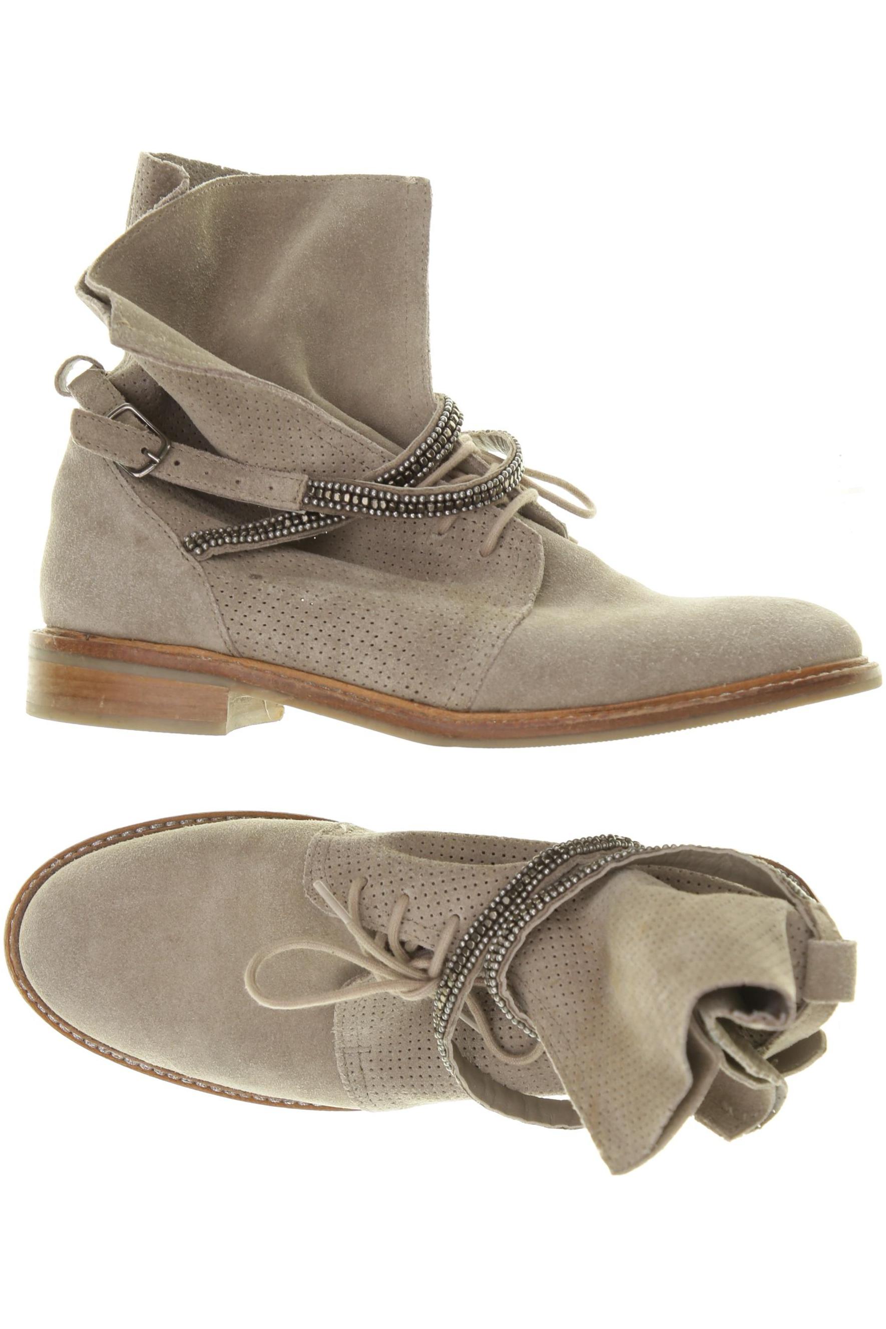 

Cox Damen Stiefelette, beige, Gr. 38