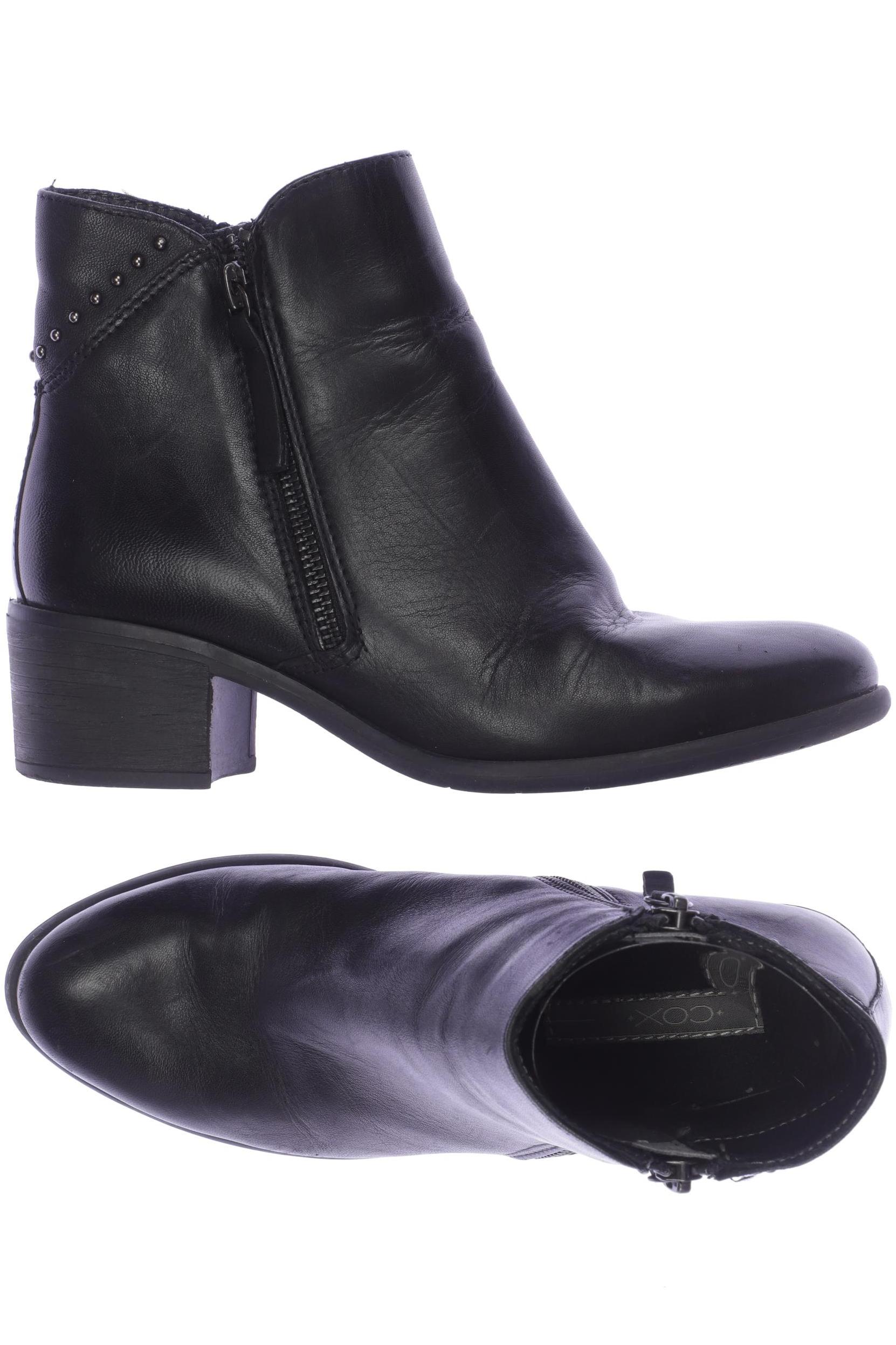 

Cox Damen Stiefelette, schwarz, Gr. 37