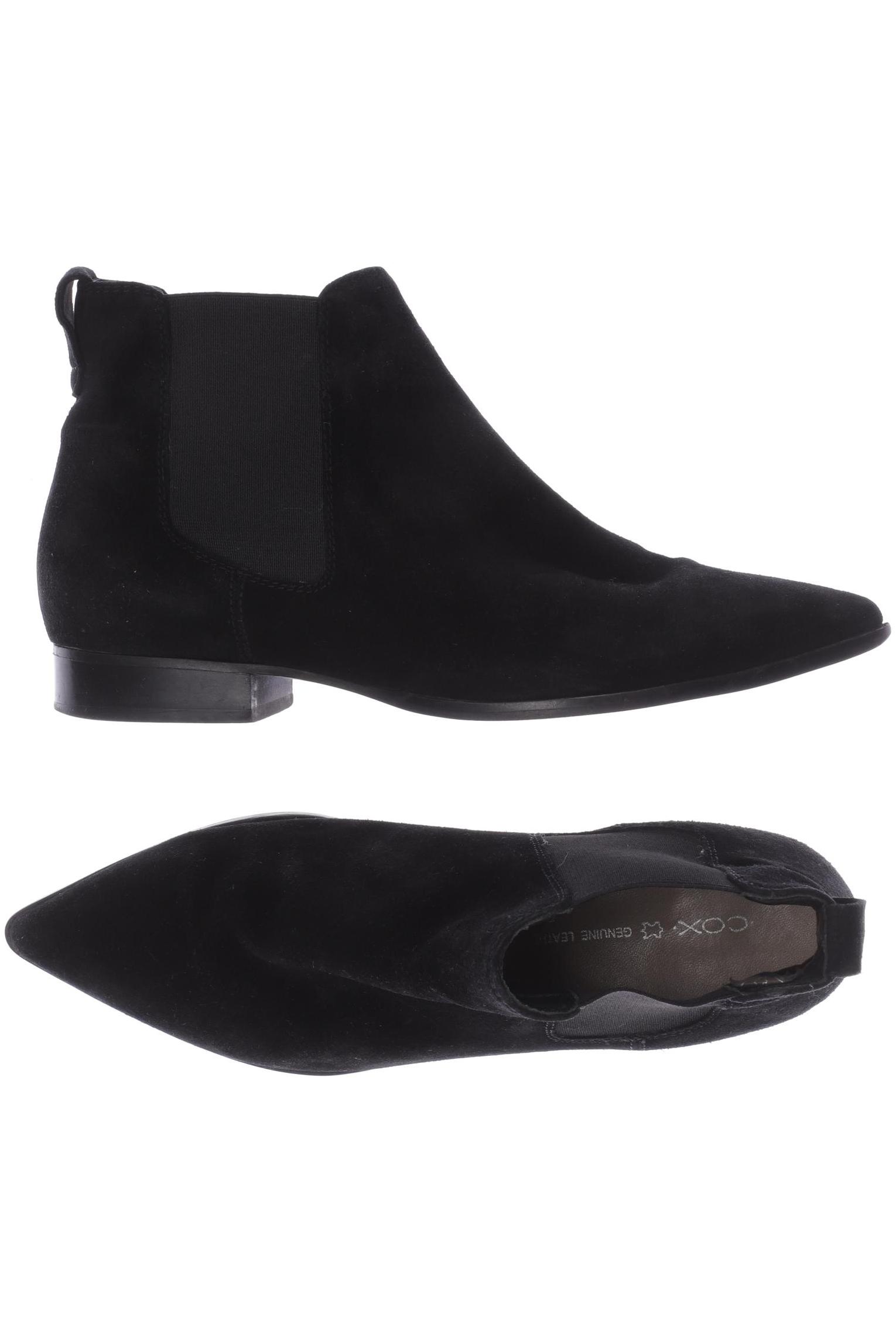

Cox Damen Stiefelette, schwarz, Gr. 38