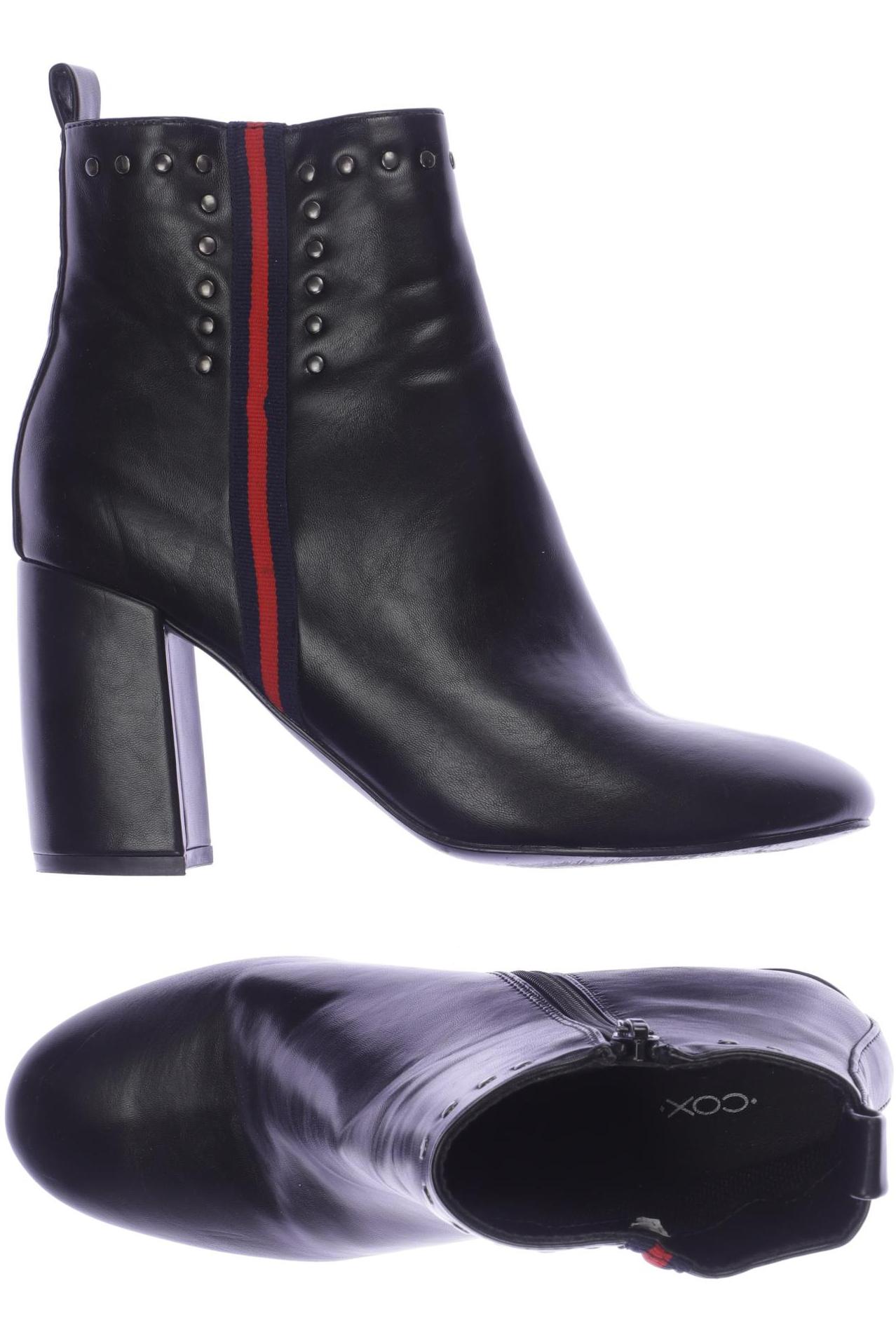 

Cox Damen Stiefelette, schwarz, Gr. 37
