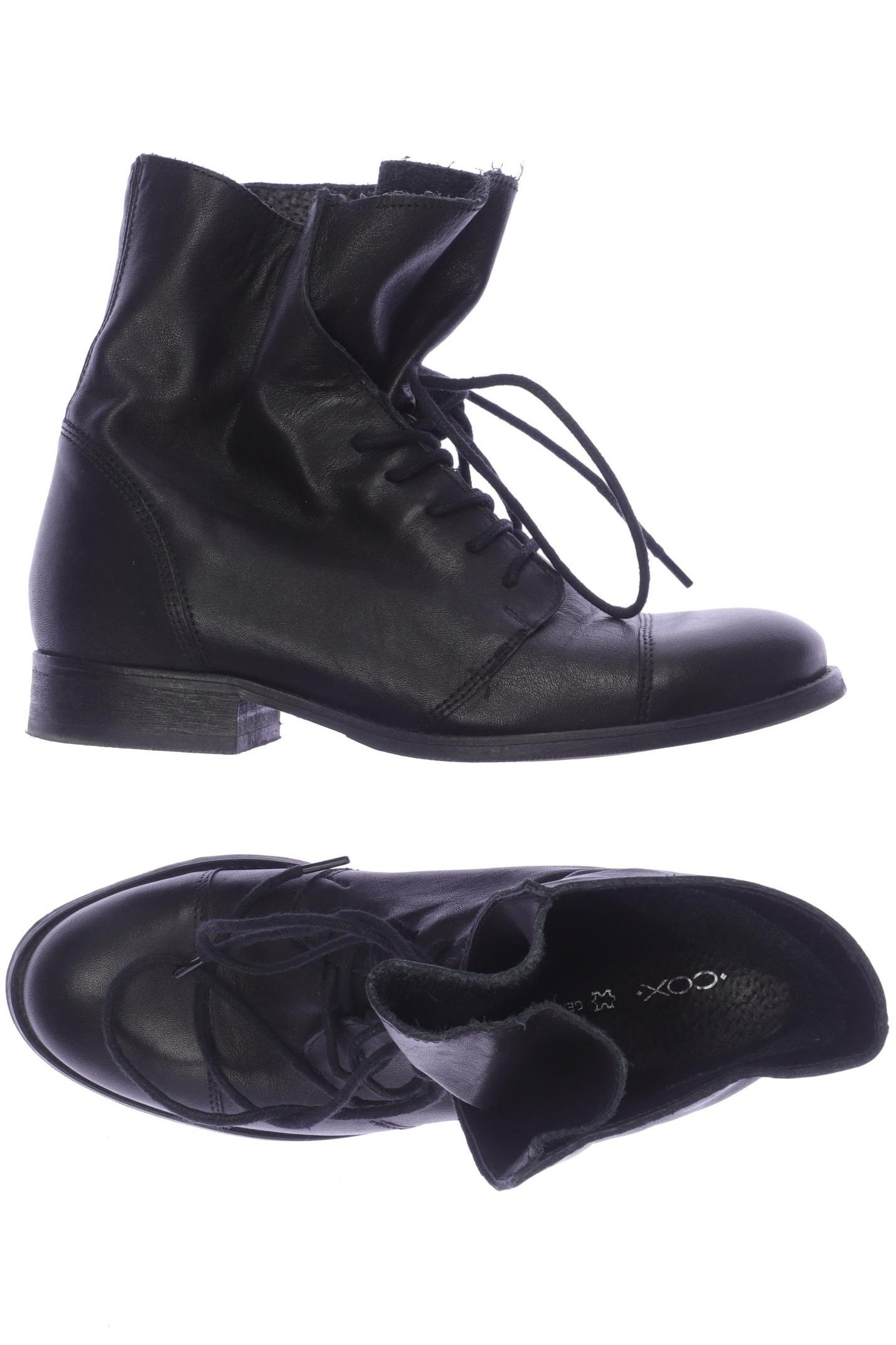 

Cox Damen Stiefelette, schwarz, Gr. 38