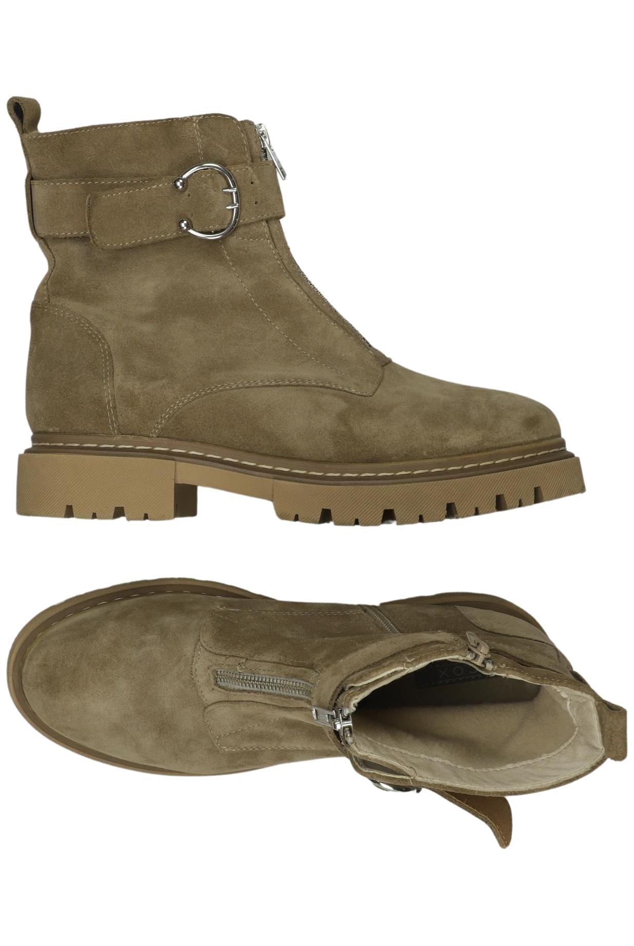 

Cox Damen Stiefelette, beige, Gr. 41