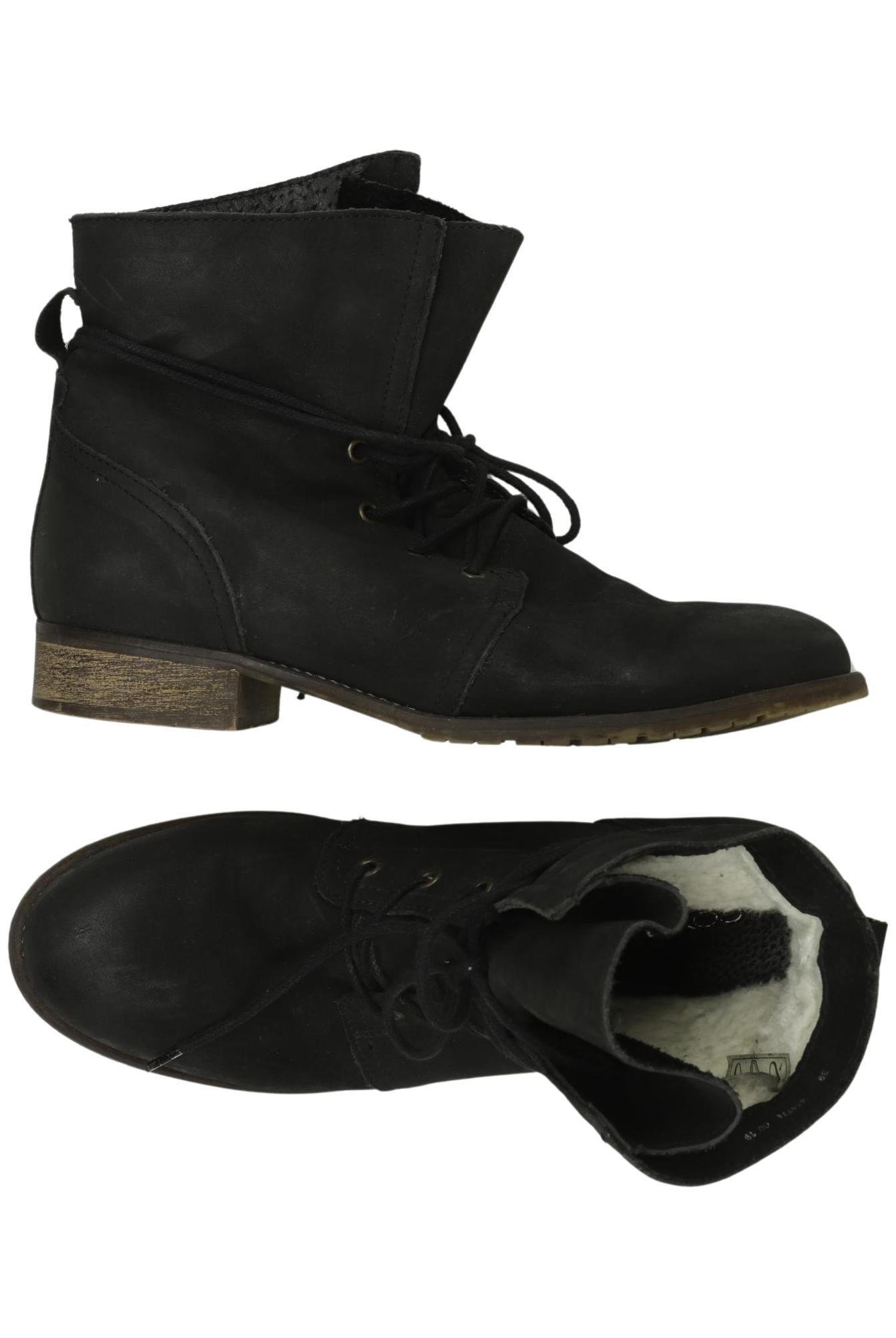 

Cox Damen Stiefelette, schwarz, Gr. 39