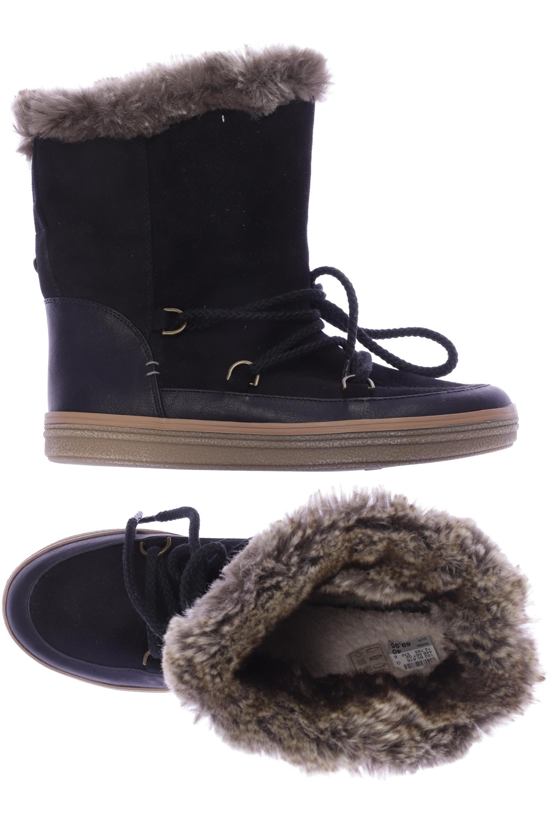 

Cox Damen Stiefelette, schwarz, Gr. 40