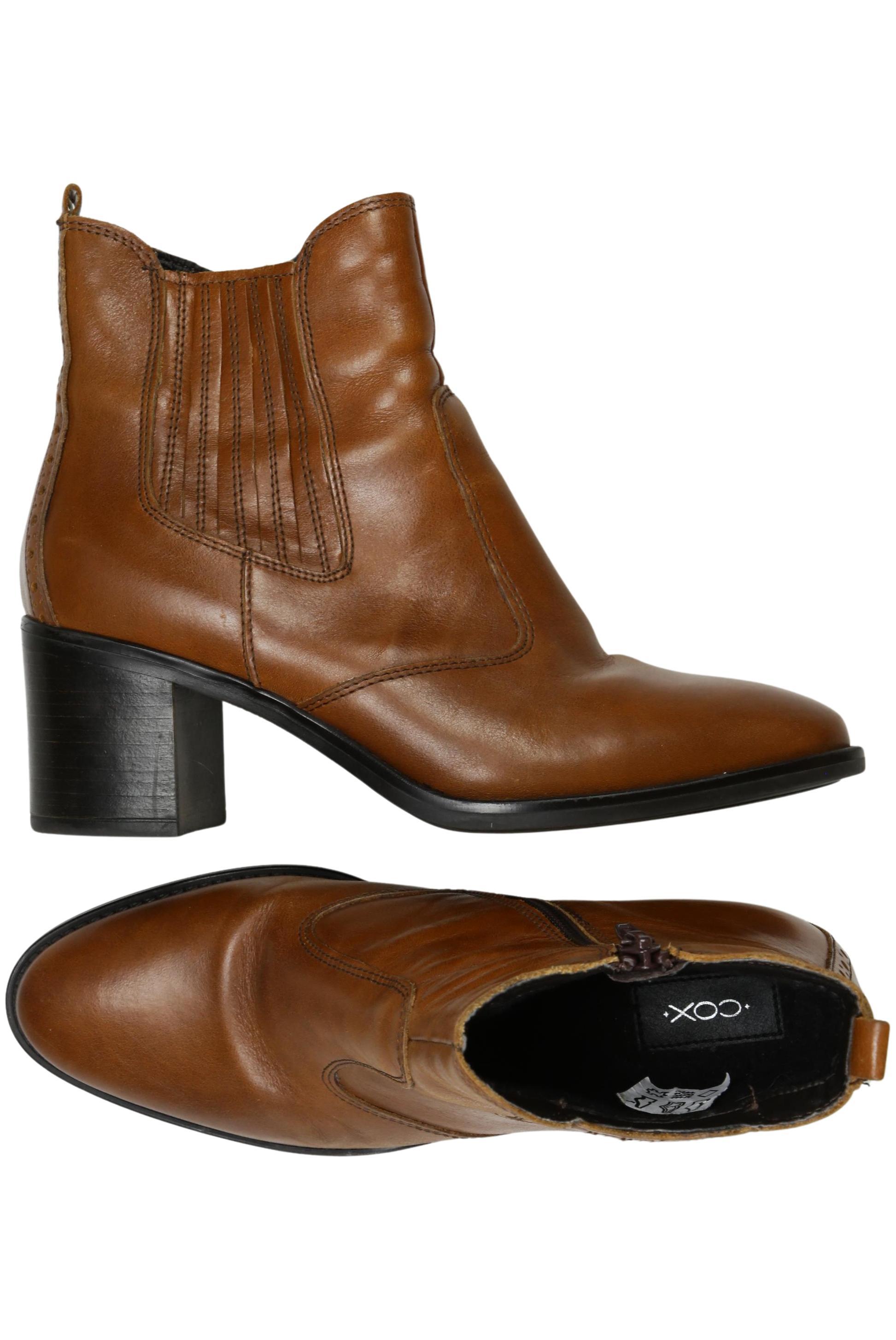 

Cox Damen Stiefelette, braun, Gr. 39
